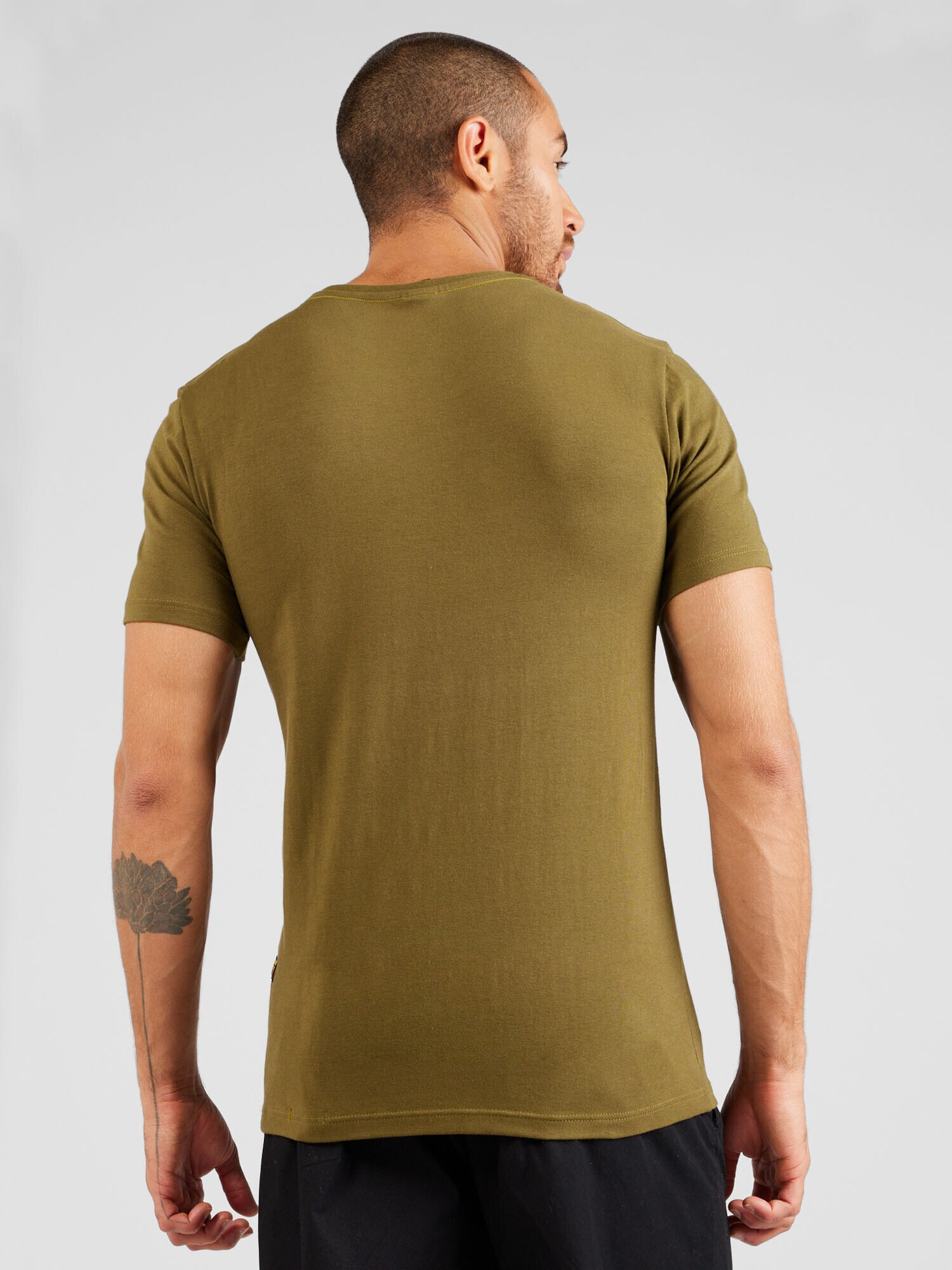 G-Star RAW Tricou gri taupe / oliv - Pled.ro