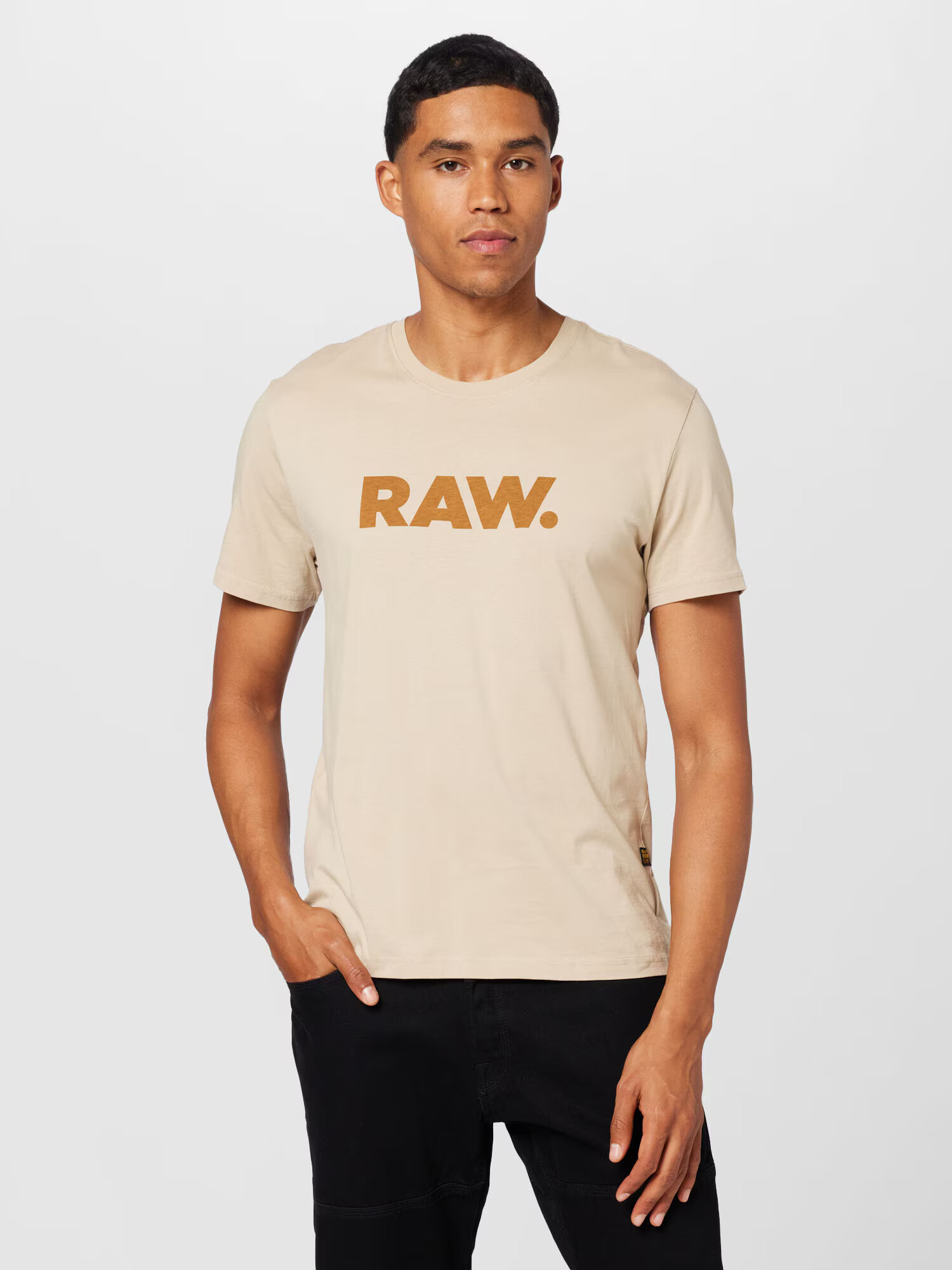 G-Star RAW Tricou 'Holorn' bej / nisipiu - Pled.ro