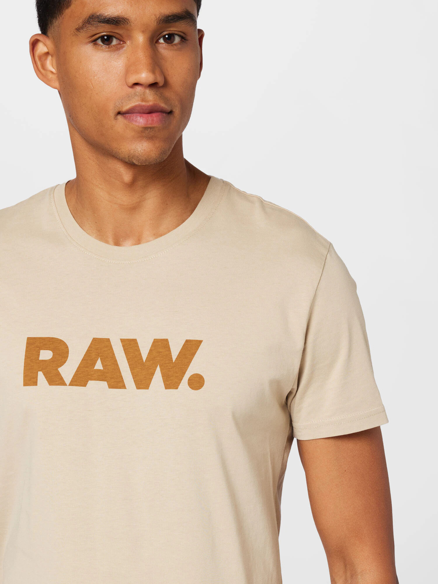 G-Star RAW Tricou 'Holorn' bej / nisipiu - Pled.ro