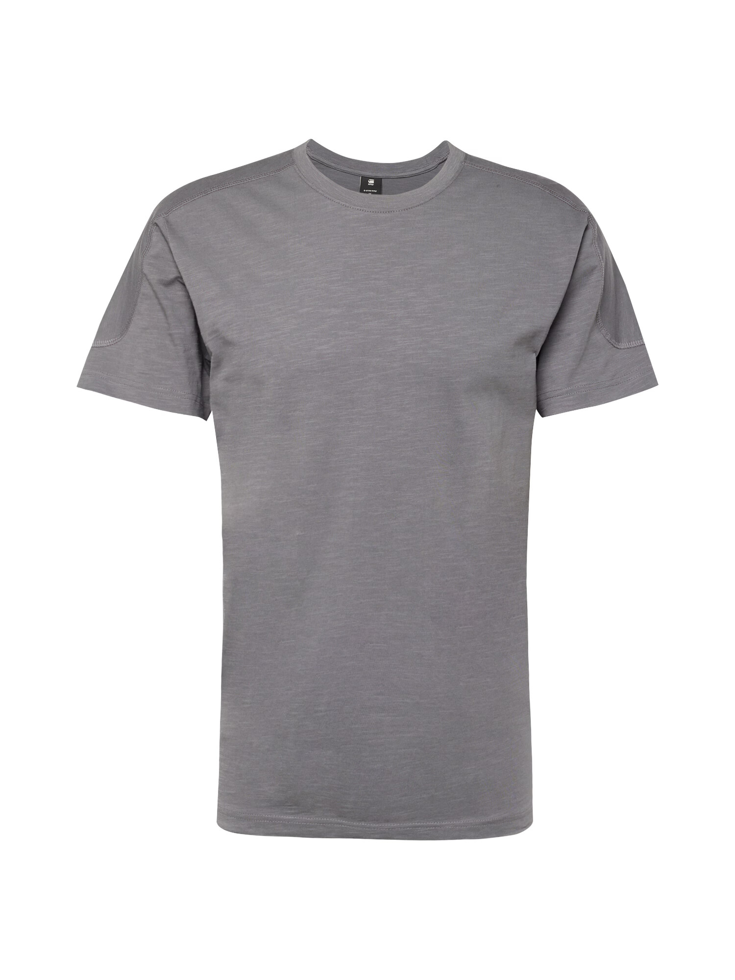 G-Star RAW Tricou 'Korpaz' gri grafit / alb - Pled.ro