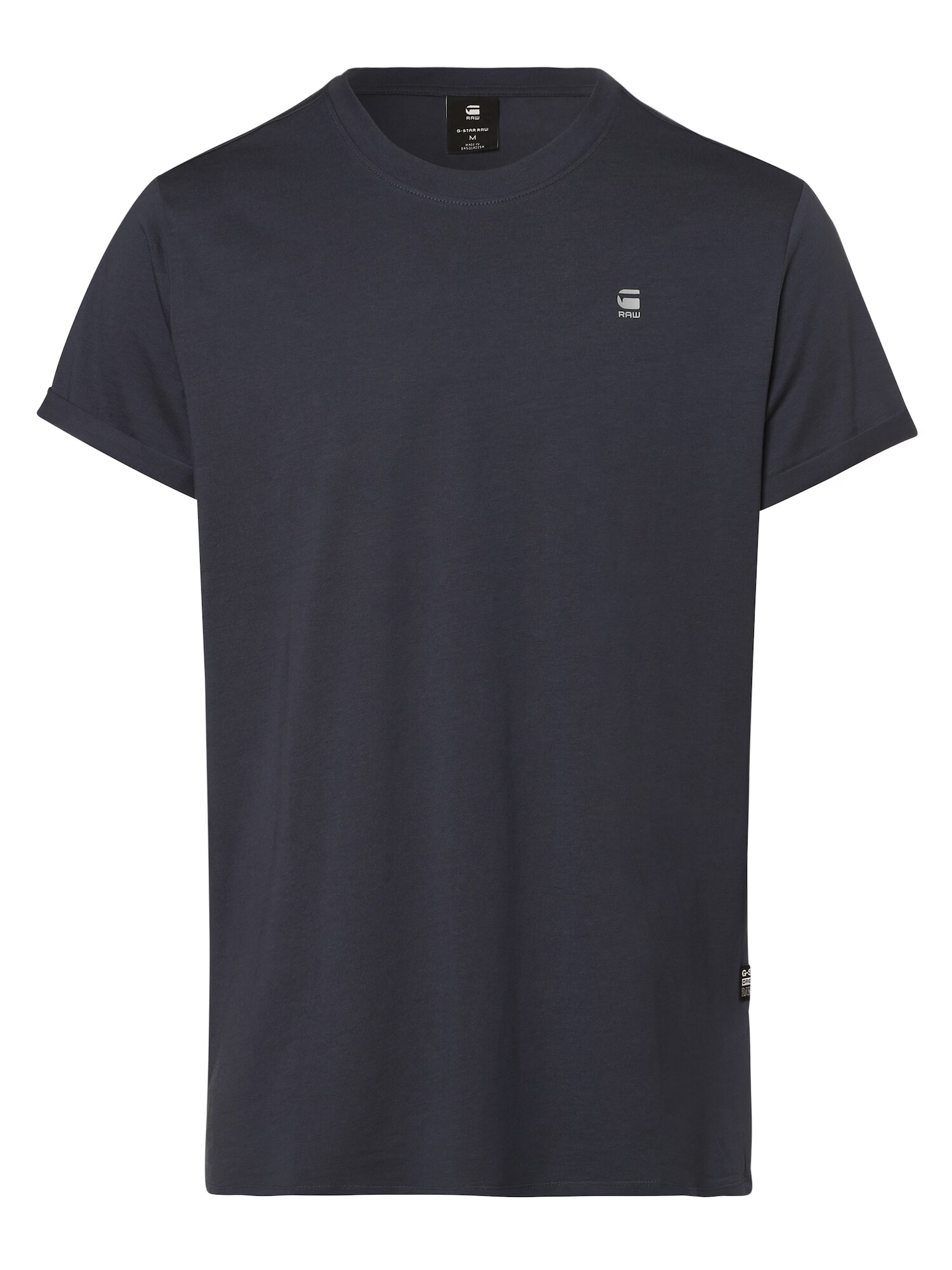 G-Star RAW Tricou 'Lash' albastru noapte / gri deschis / alb - Pled.ro