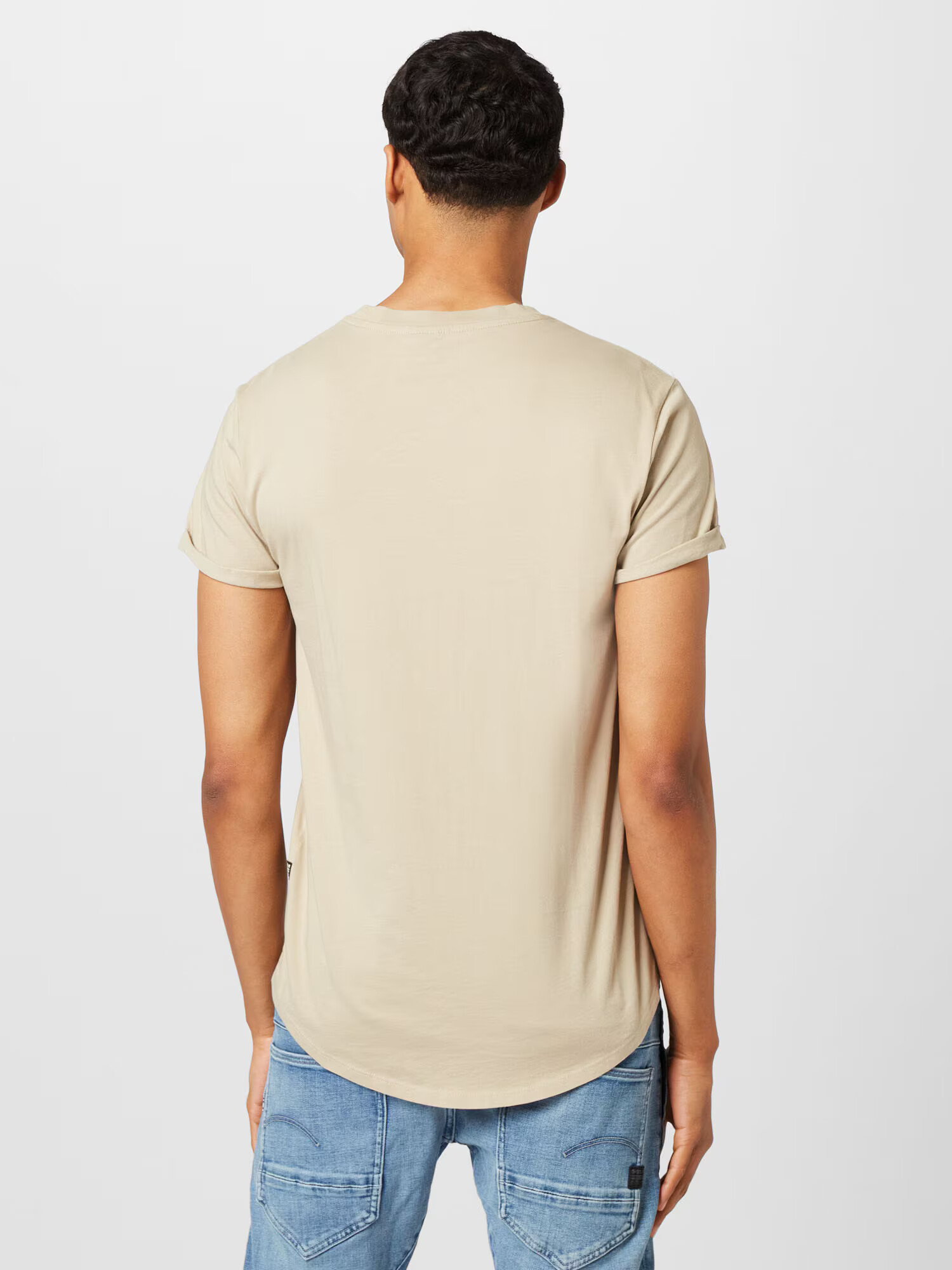 G-Star RAW Tricou 'Lash' bej deschis - Pled.ro