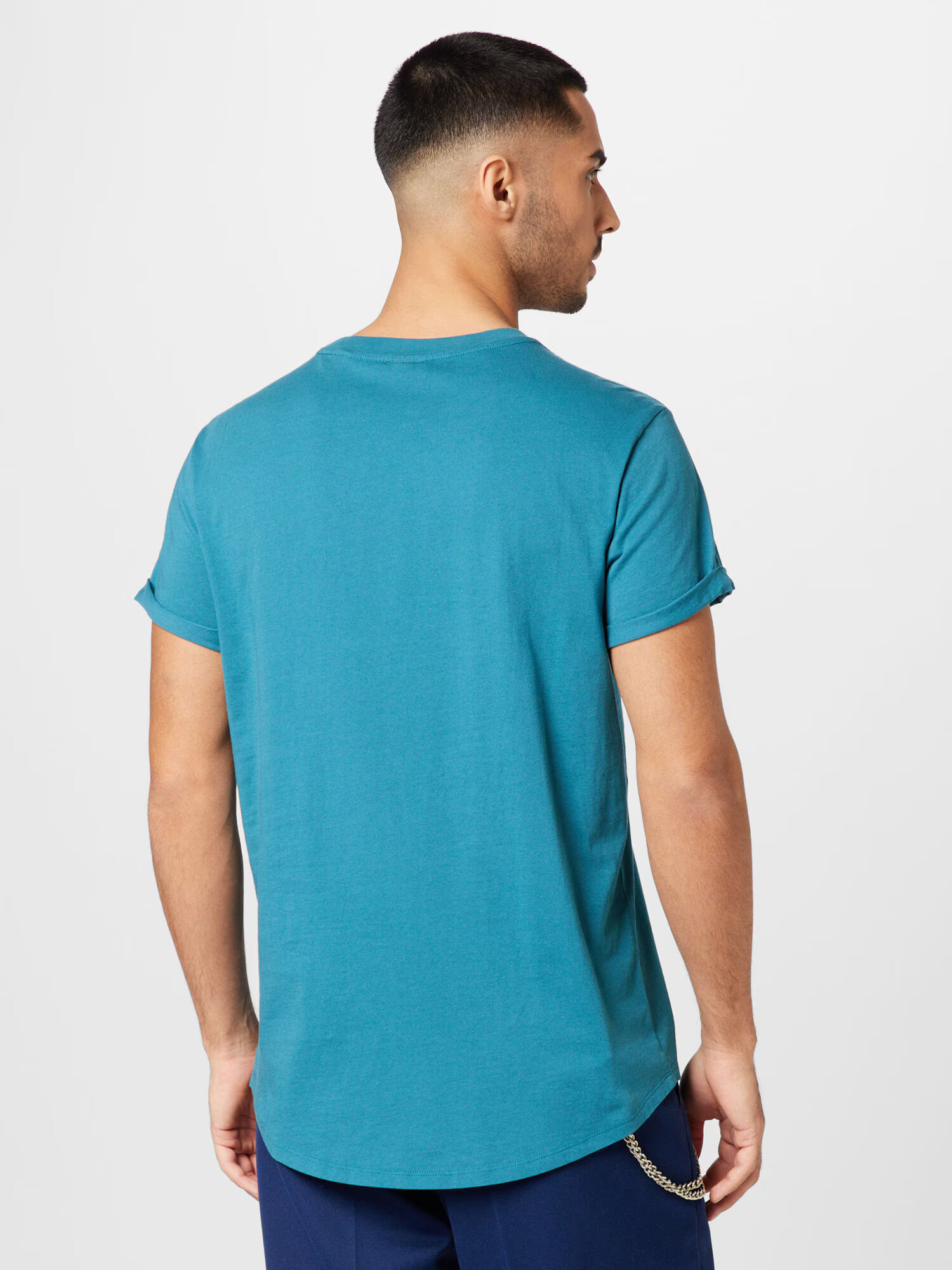 G-Star RAW Tricou 'Lash' cyan - Pled.ro