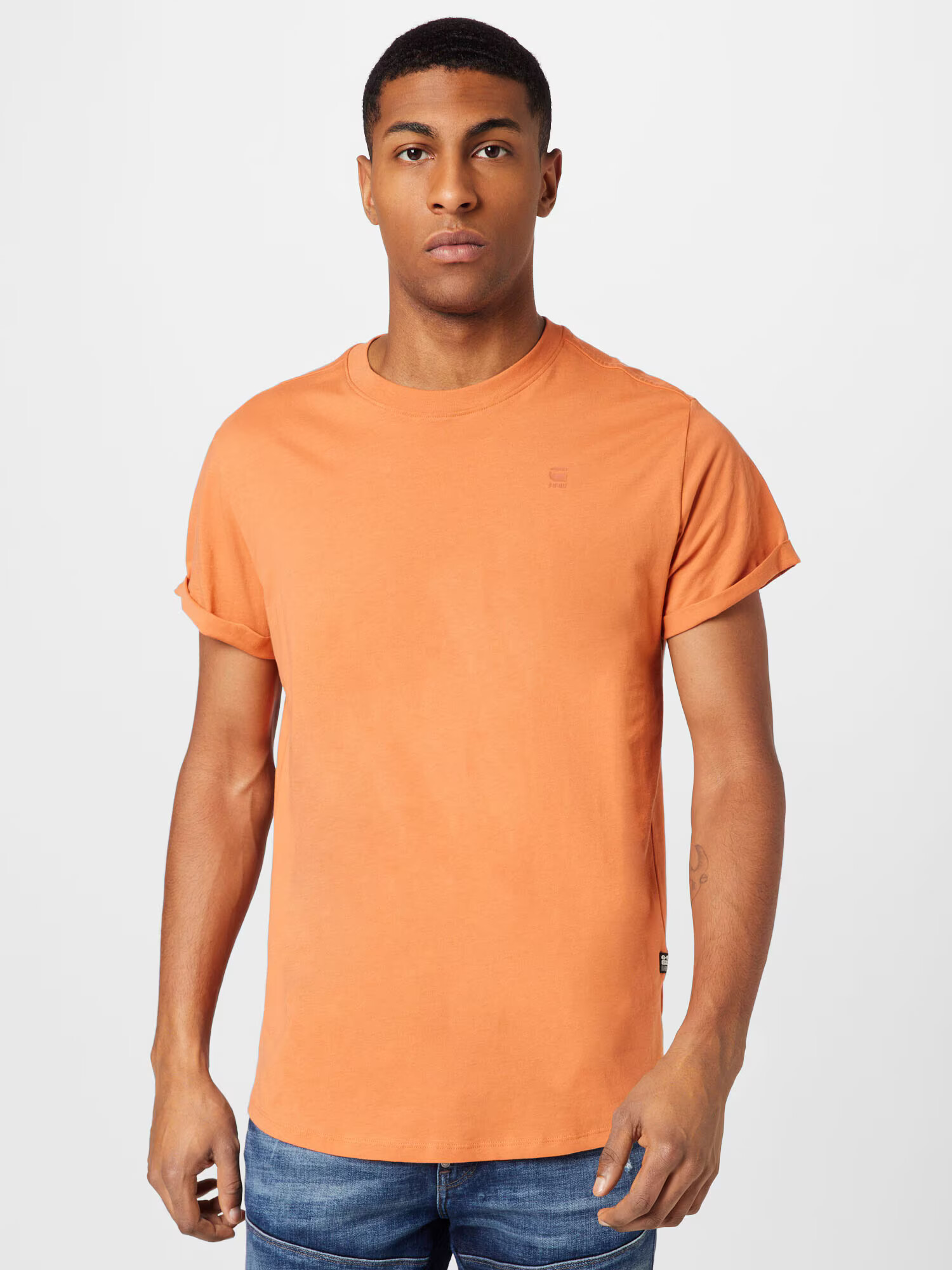 G-Star RAW Tricou 'Lash' maro coniac - Pled.ro