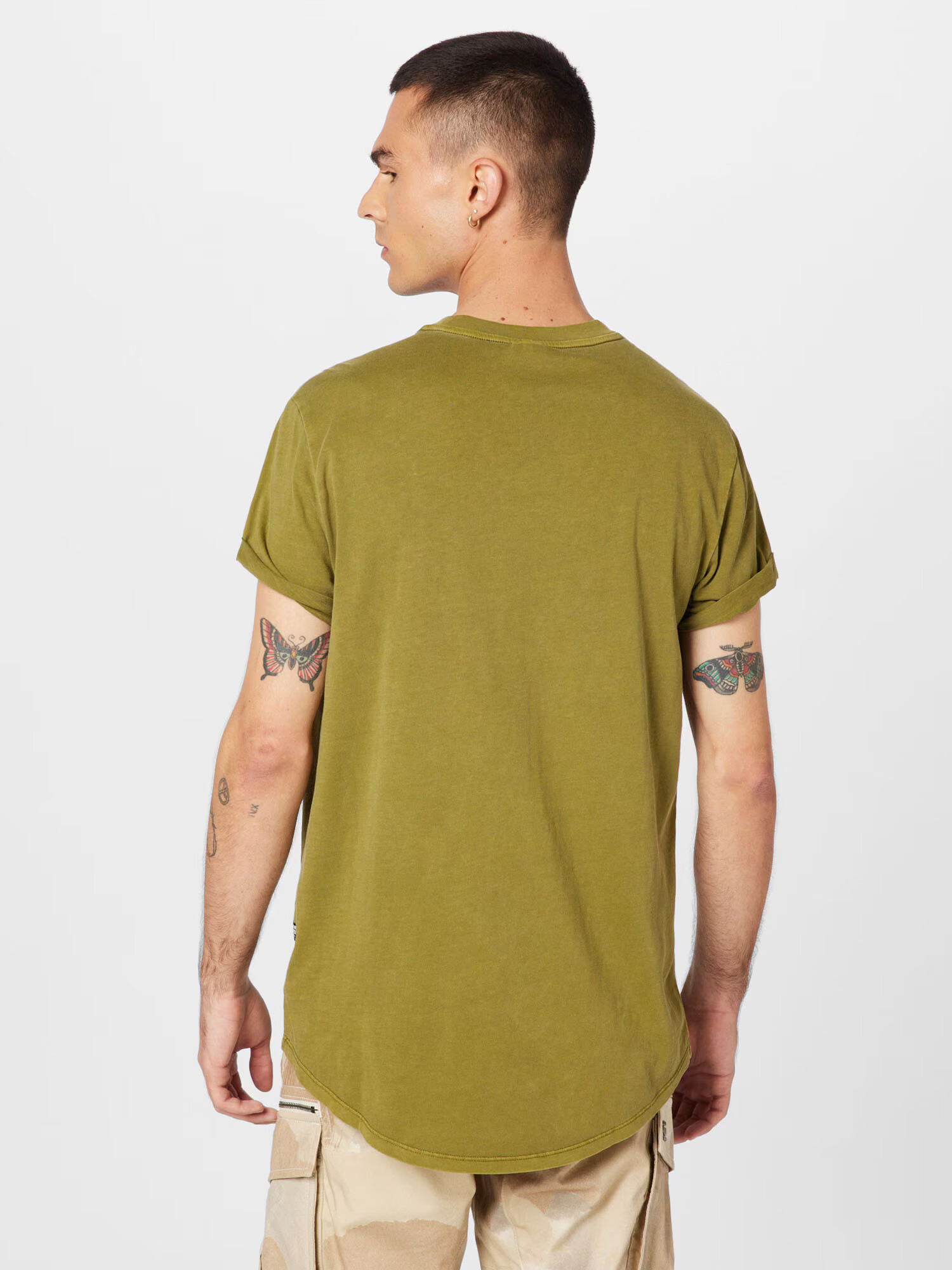 G-Star RAW Tricou 'Lash' oliv - Pled.ro