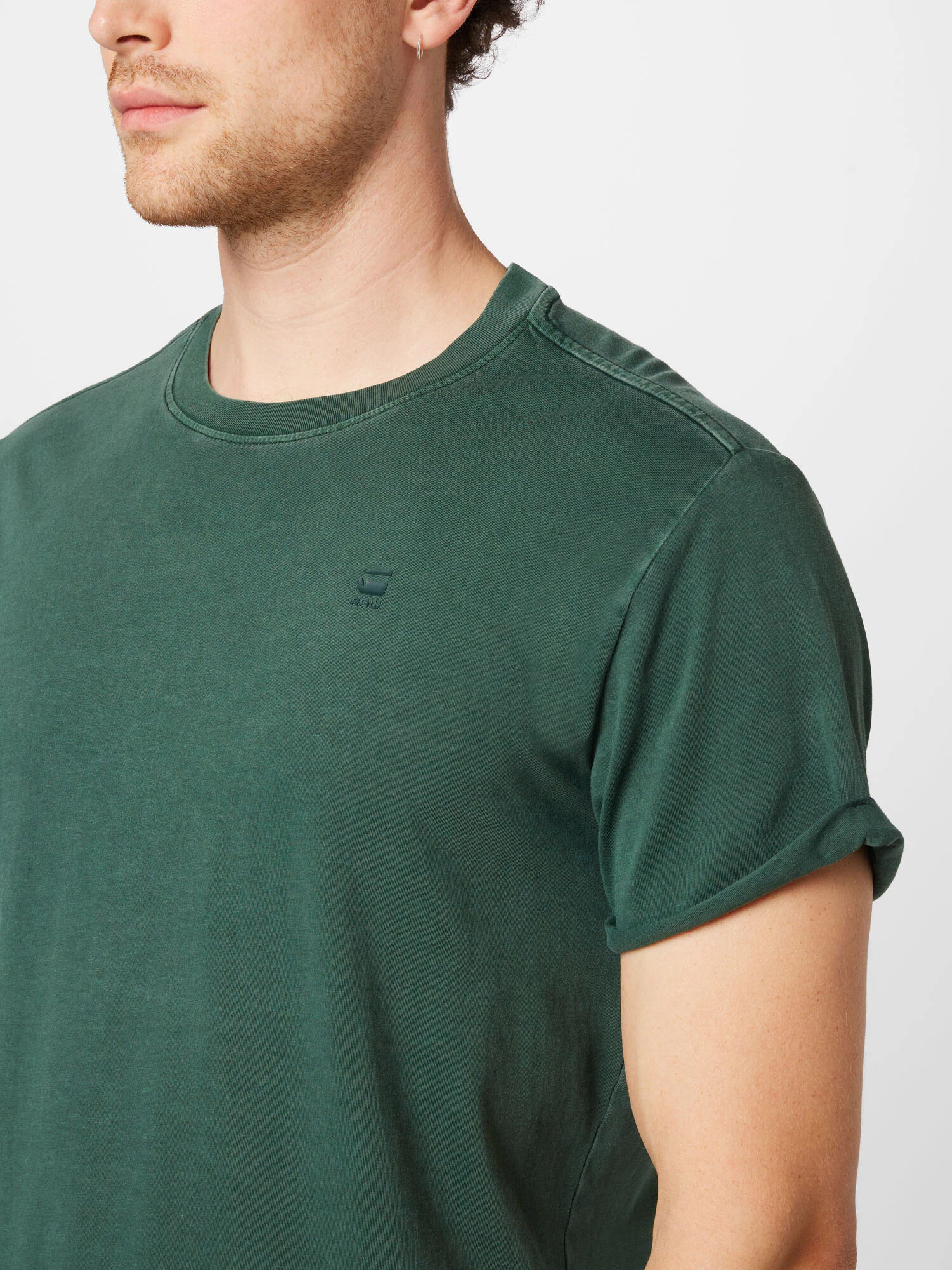 G-Star RAW Tricou 'Lash' verde - Pled.ro