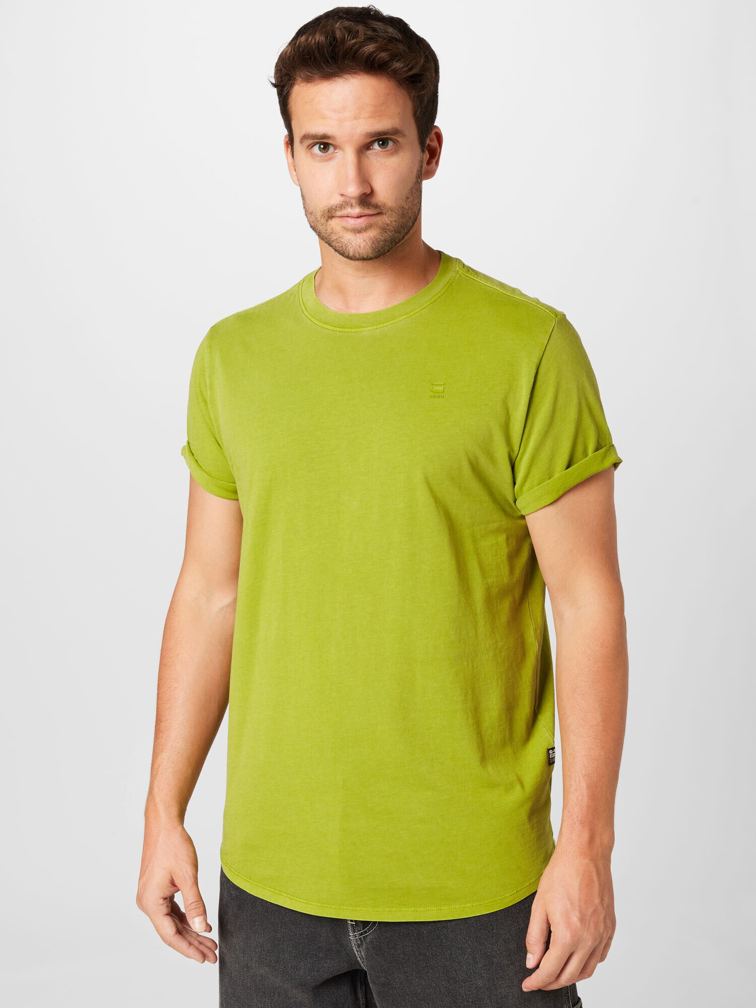 G-Star RAW Tricou 'Lash' verde limetă - Pled.ro