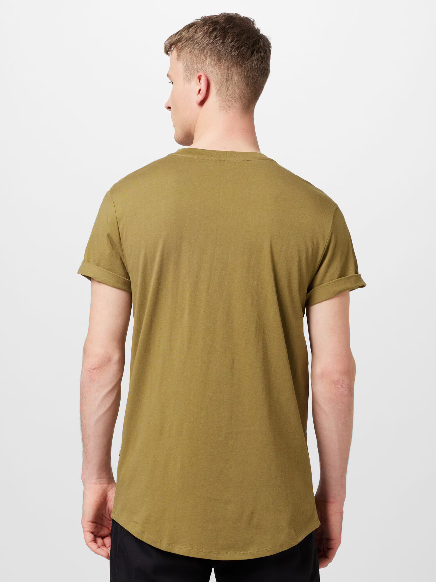 G-Star RAW Tricou 'Lash' verde stuf - Pled.ro