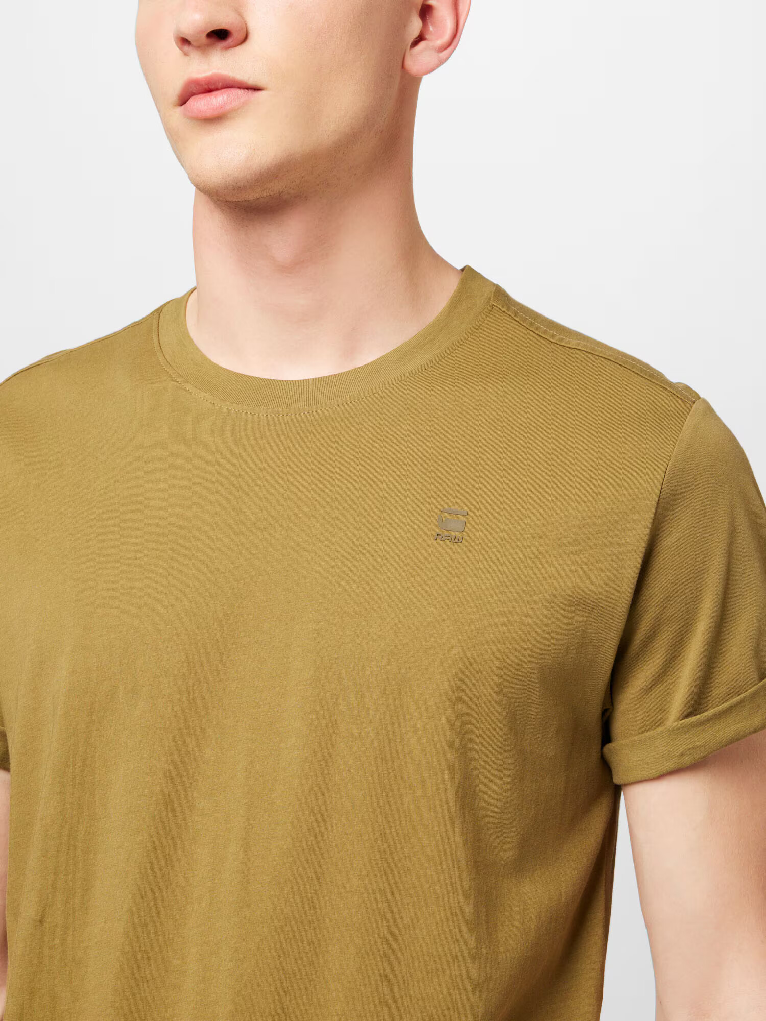 G-Star RAW Tricou 'Lash' verde stuf - Pled.ro