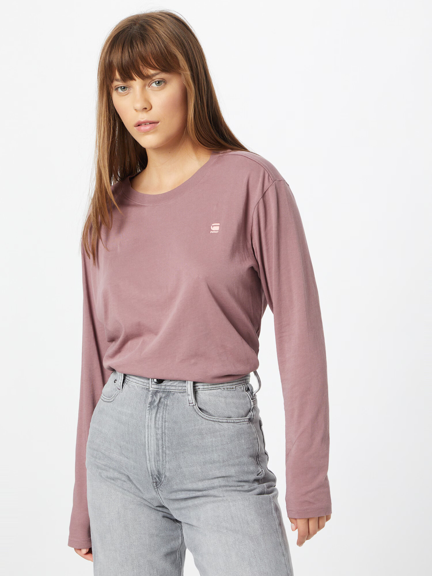 G-Star RAW Tricou mauve - Pled.ro