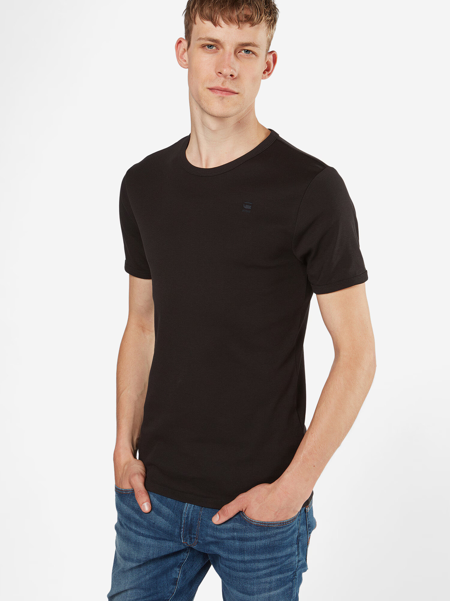 G-Star RAW Tricou negru - Pled.ro