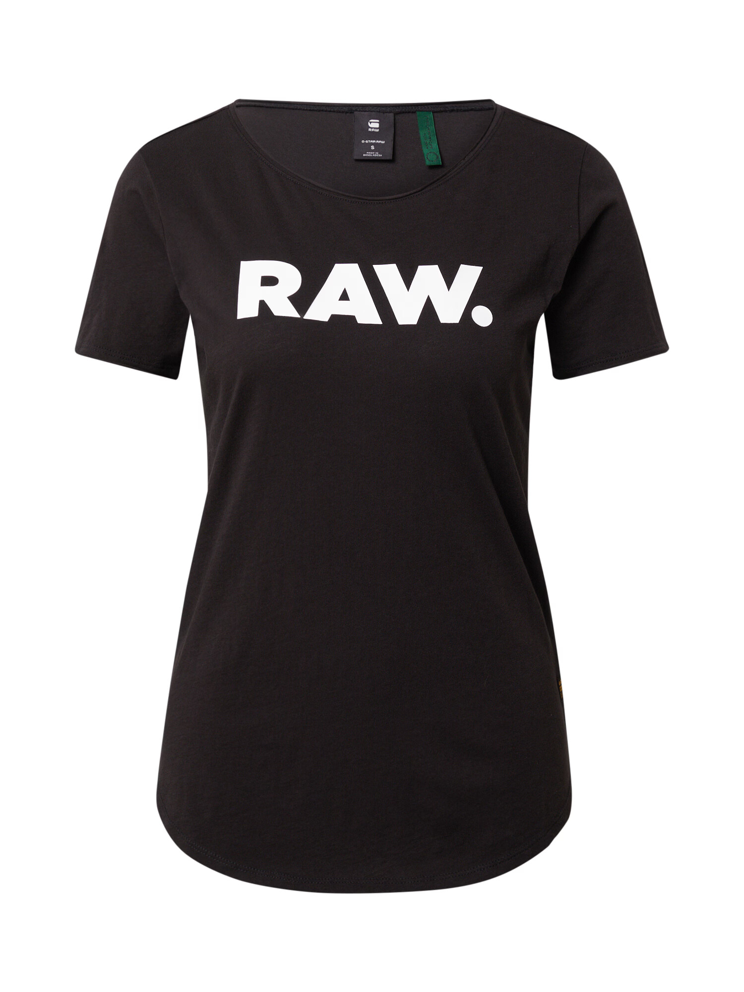 G-Star RAW Tricou negru / alb - Pled.ro