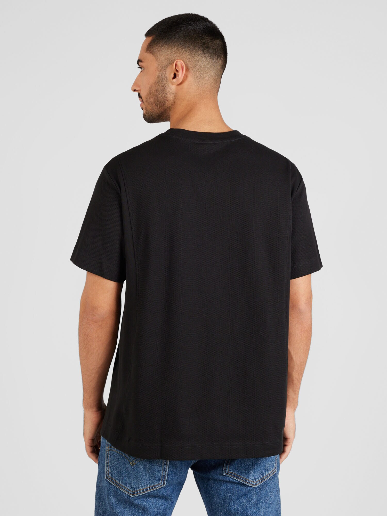 G-Star RAW Tricou negru / alb - Pled.ro