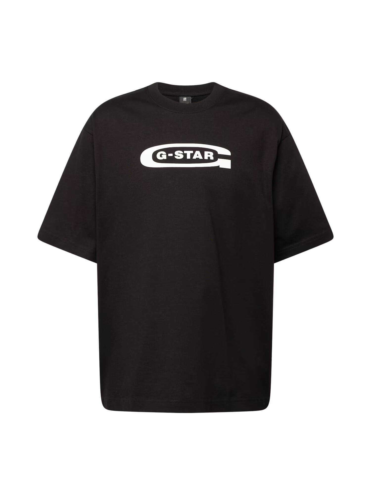 G-Star RAW Tricou negru / alb - Pled.ro