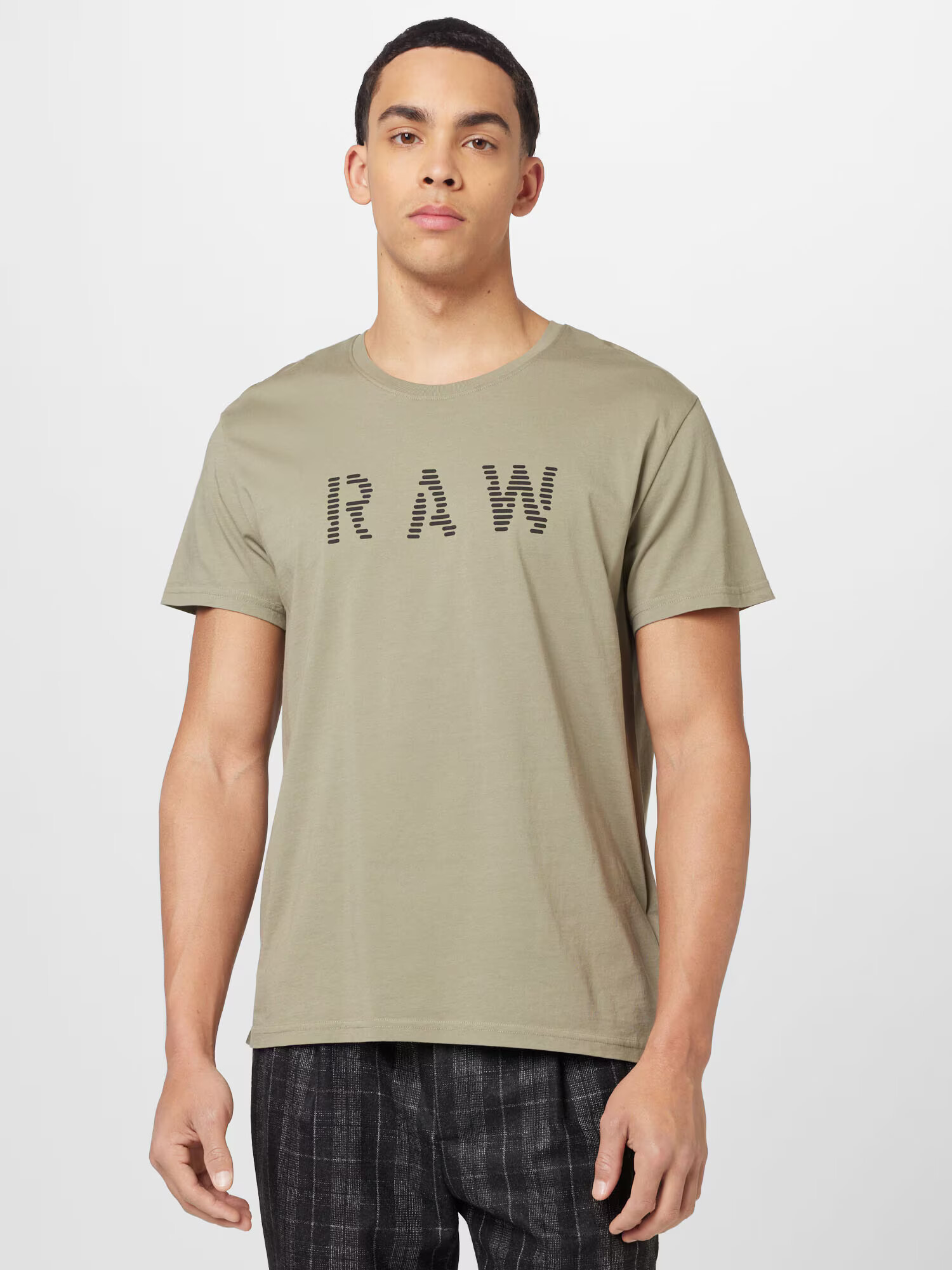 G-Star RAW Tricou oliv / verde închis - Pled.ro