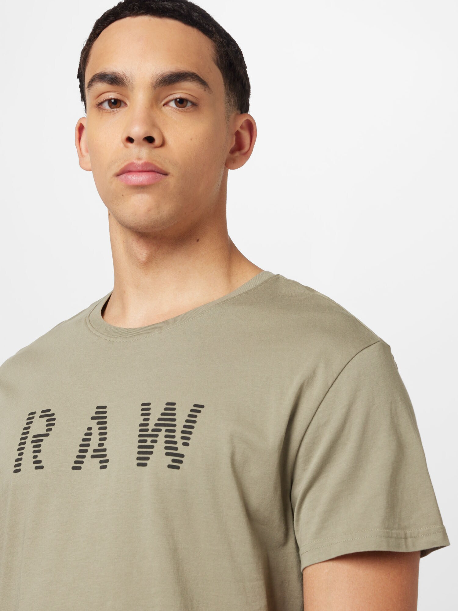 G-Star RAW Tricou oliv / verde închis - Pled.ro