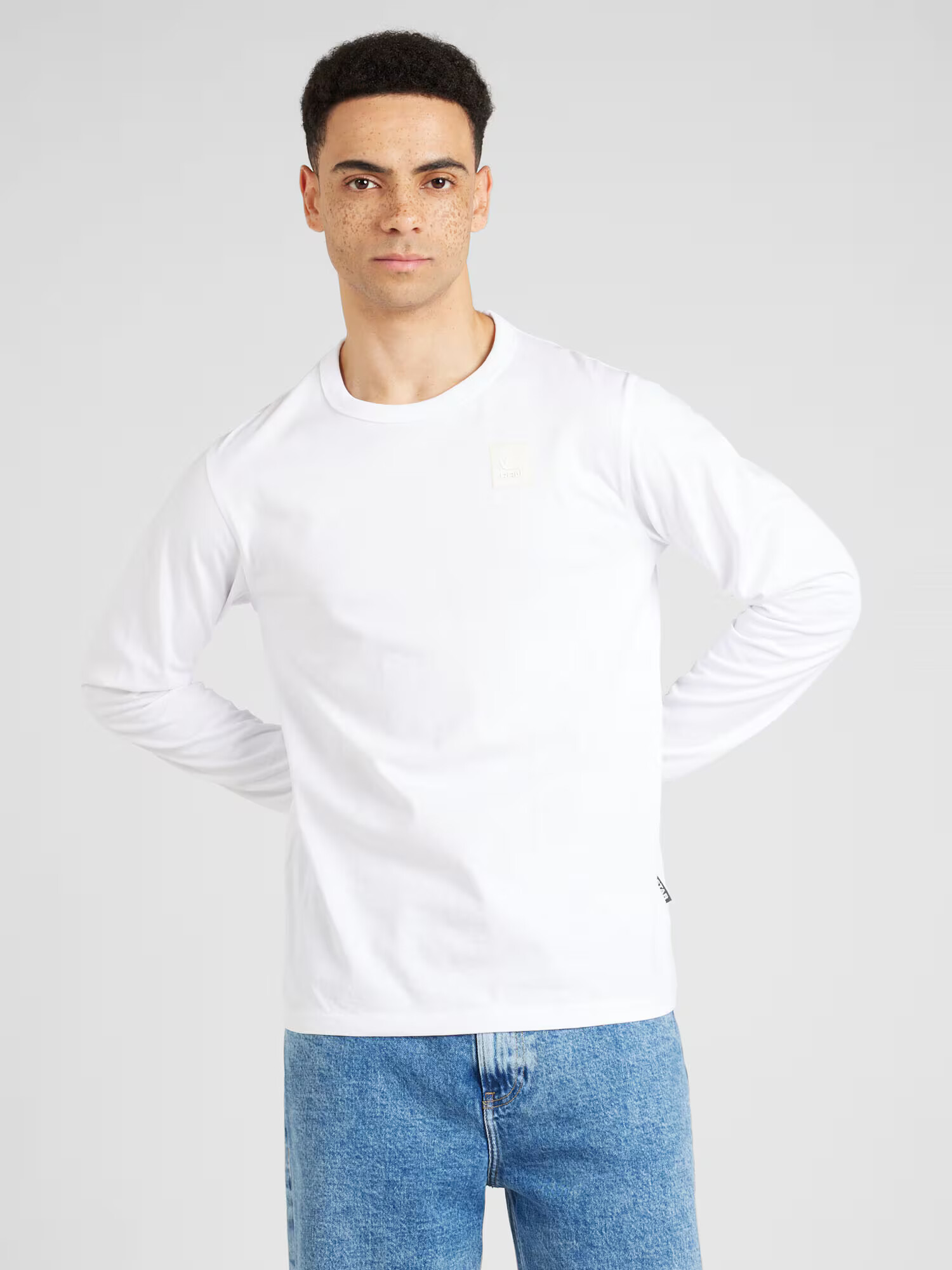 G-Star RAW Tricou 'Premium base' alb - Pled.ro