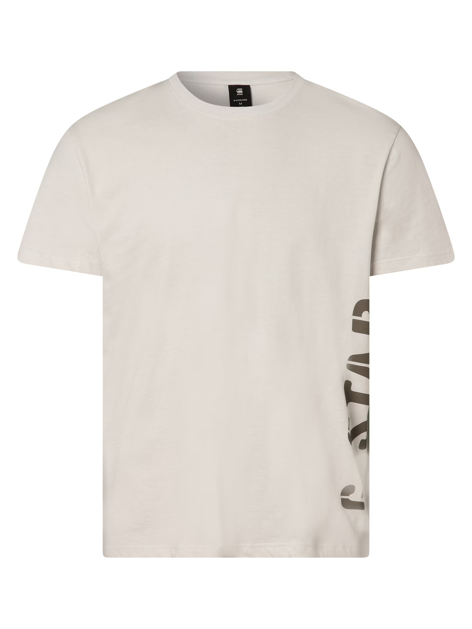 G-Star RAW Tricou 'Side Stencel' gri deschis / negru - Pled.ro