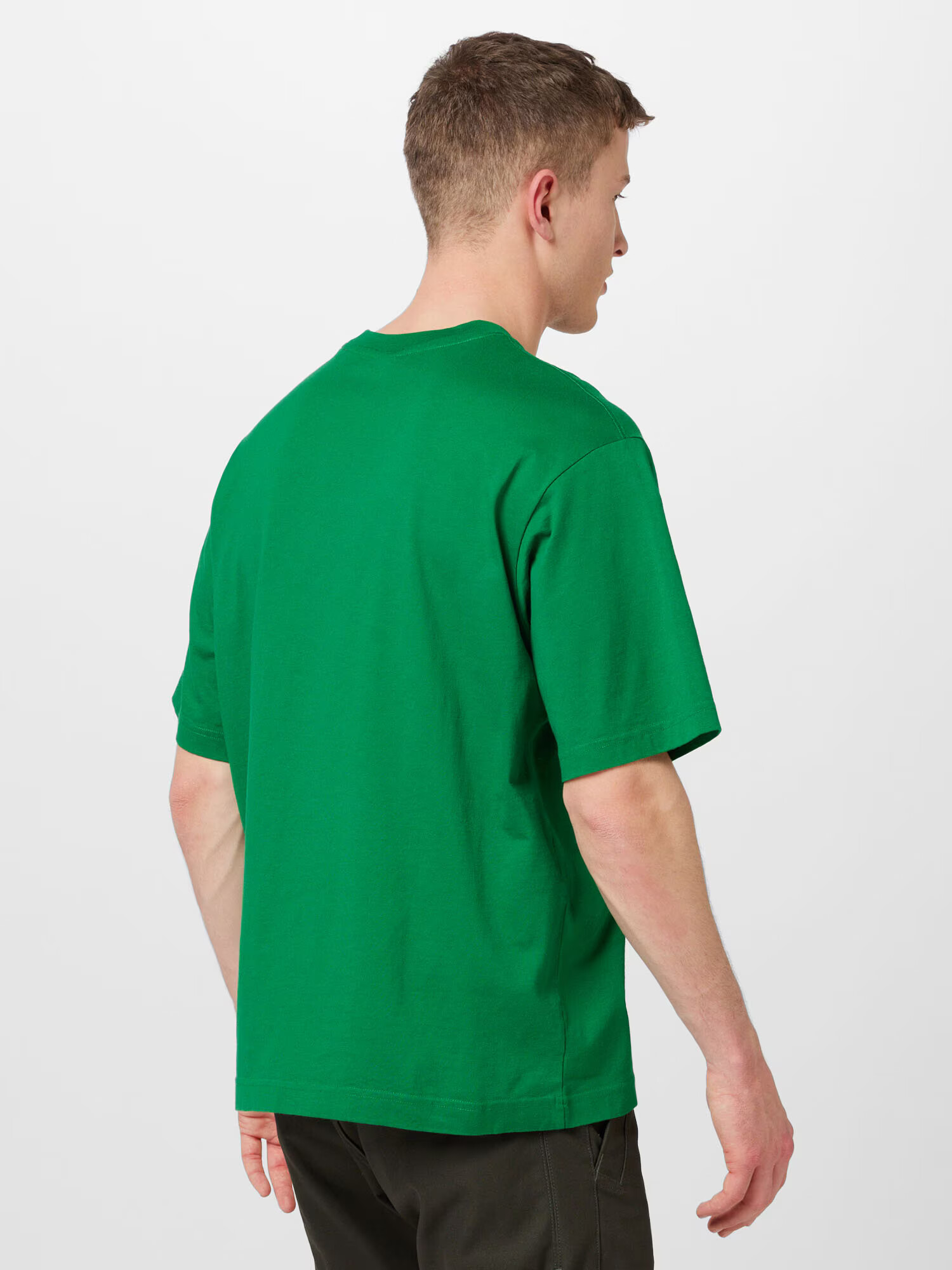 G-Star RAW Tricou verde iarbă / alb - Pled.ro