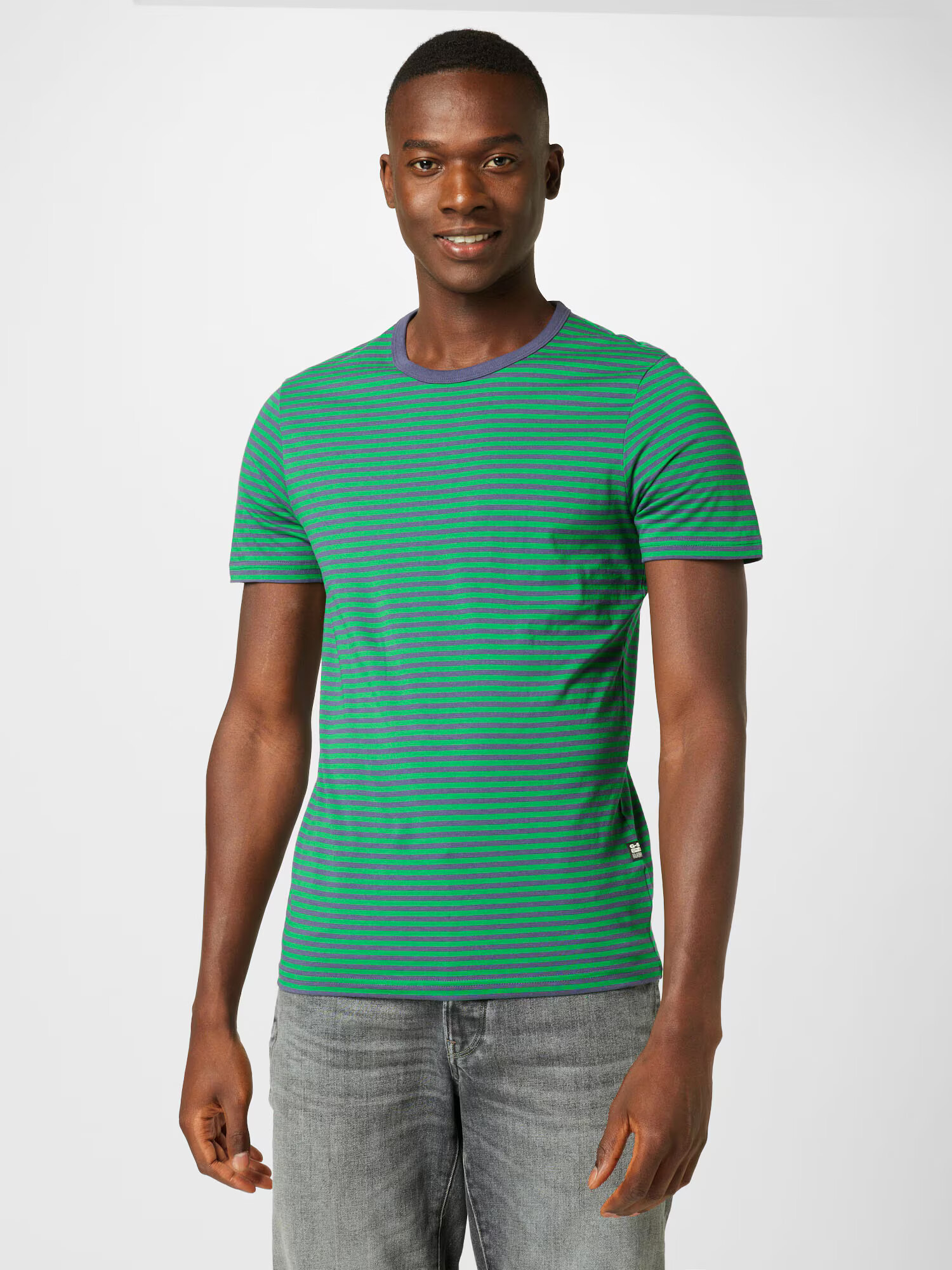 G-Star RAW Tricou verde / mov mură - Pled.ro