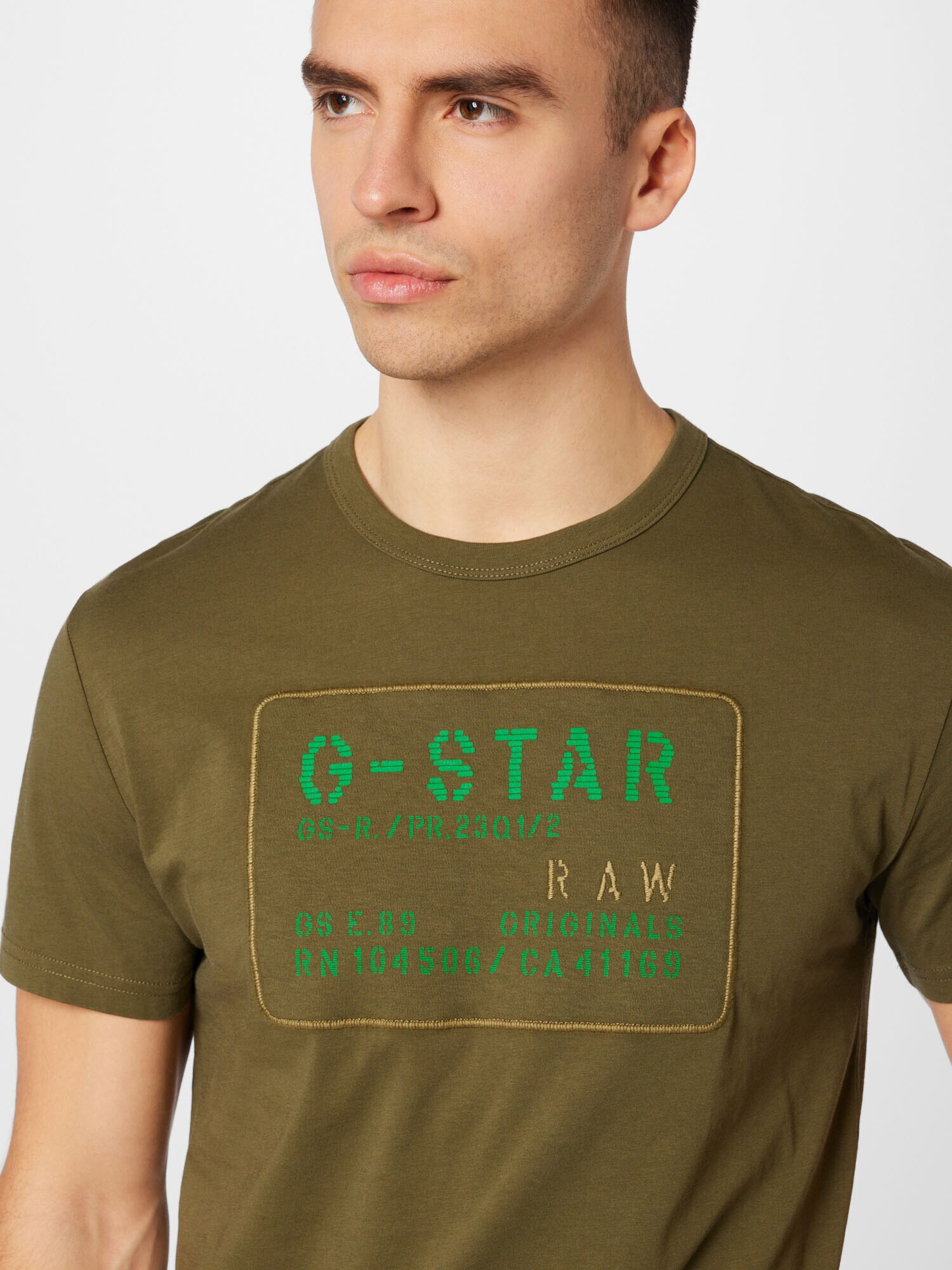 G-Star RAW Tricou verde / oliv - Pled.ro