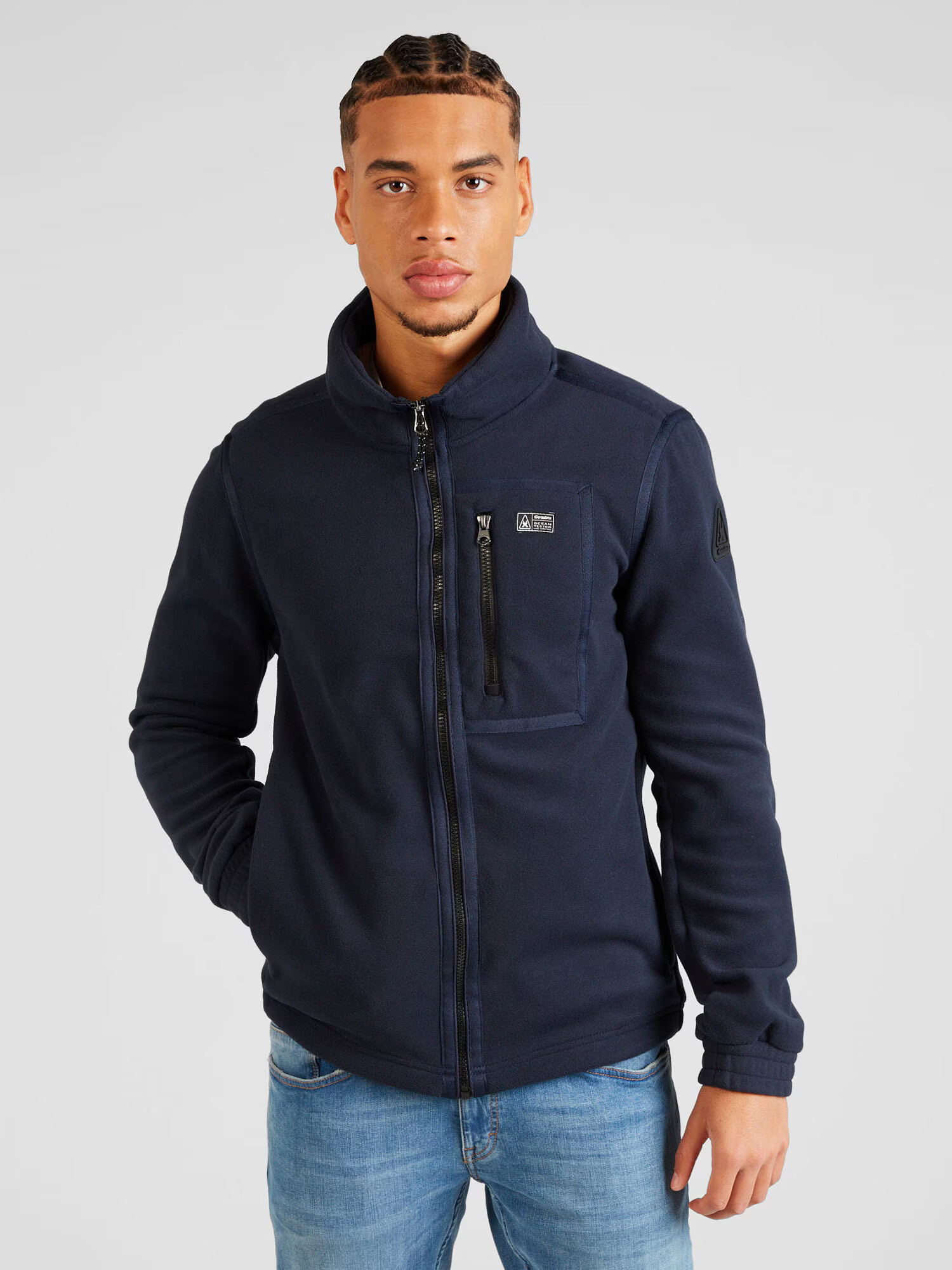 Gaastra Jachetă fleece 'Azores' bleumarin - Pled.ro