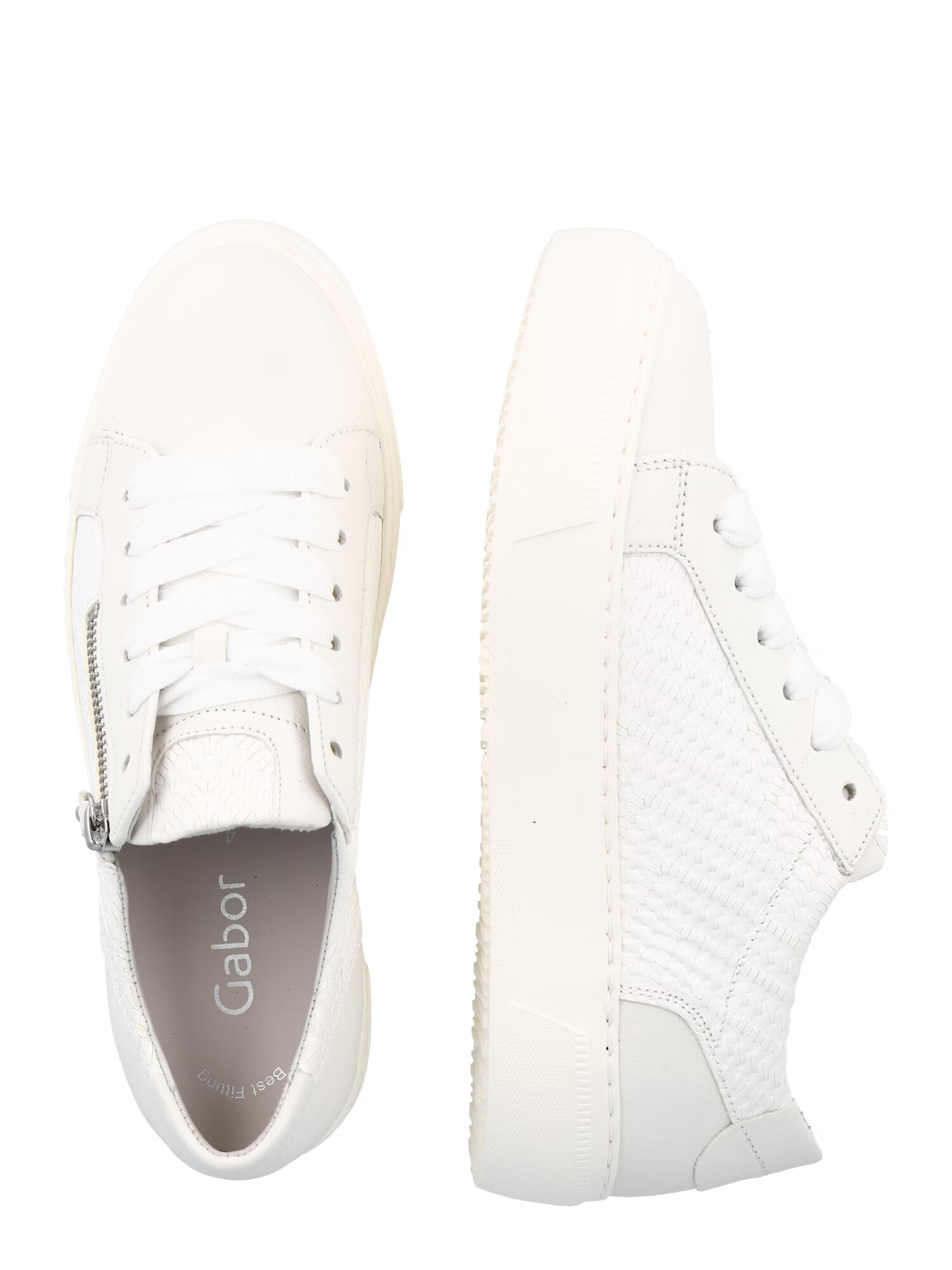 GABOR Sneaker low alb - Pled.ro