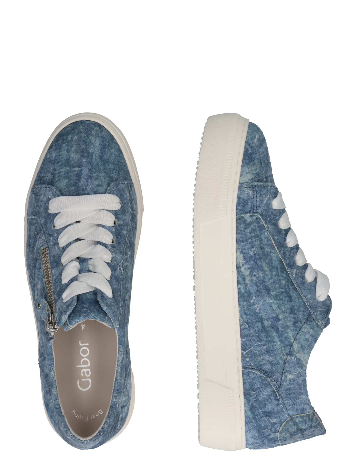 GABOR Sneaker low albastru denim - Pled.ro