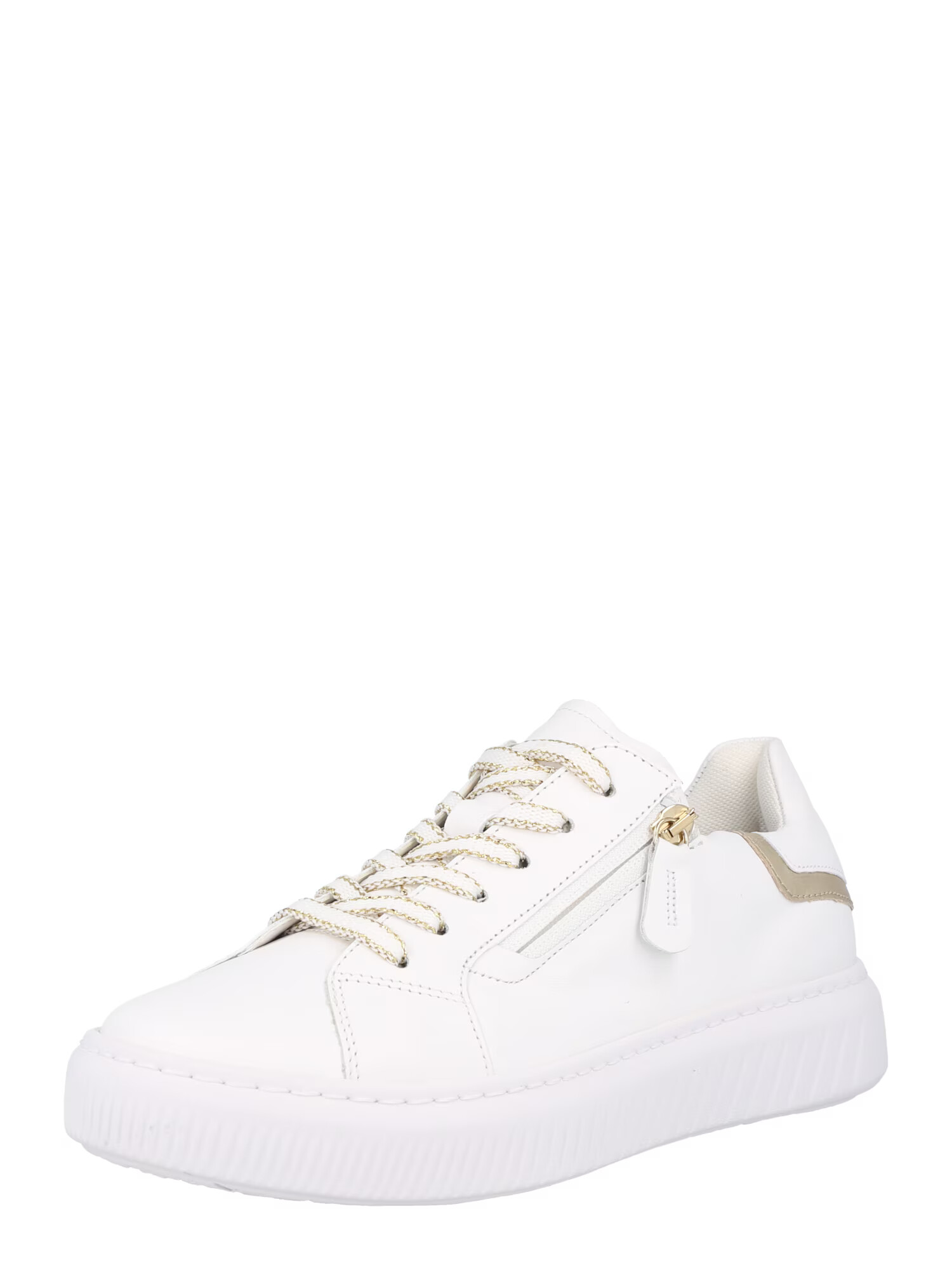 GABOR Sneaker low argintiu / alb - Pled.ro