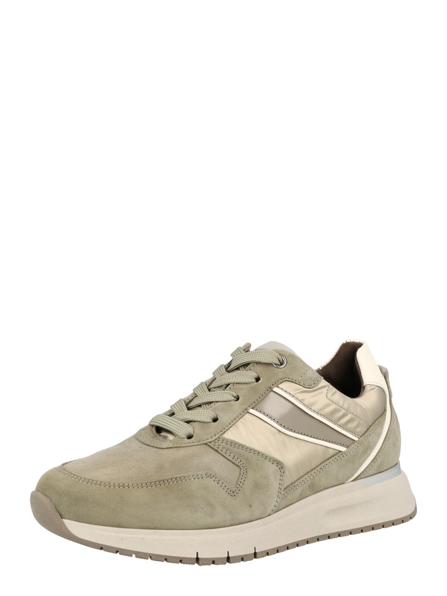 GABOR Sneaker low bej / oliv - Pled.ro