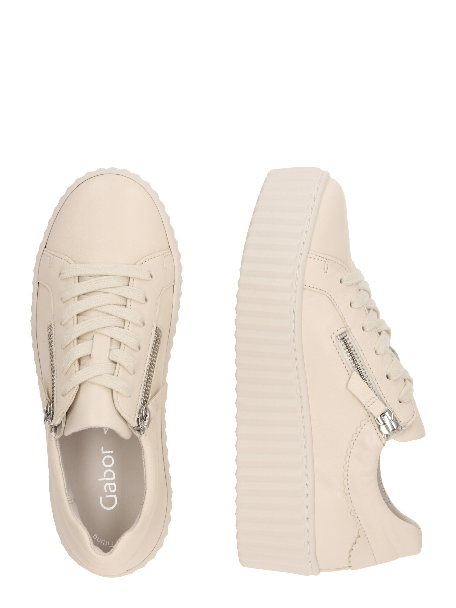 GABOR Sneaker low crem - Pled.ro