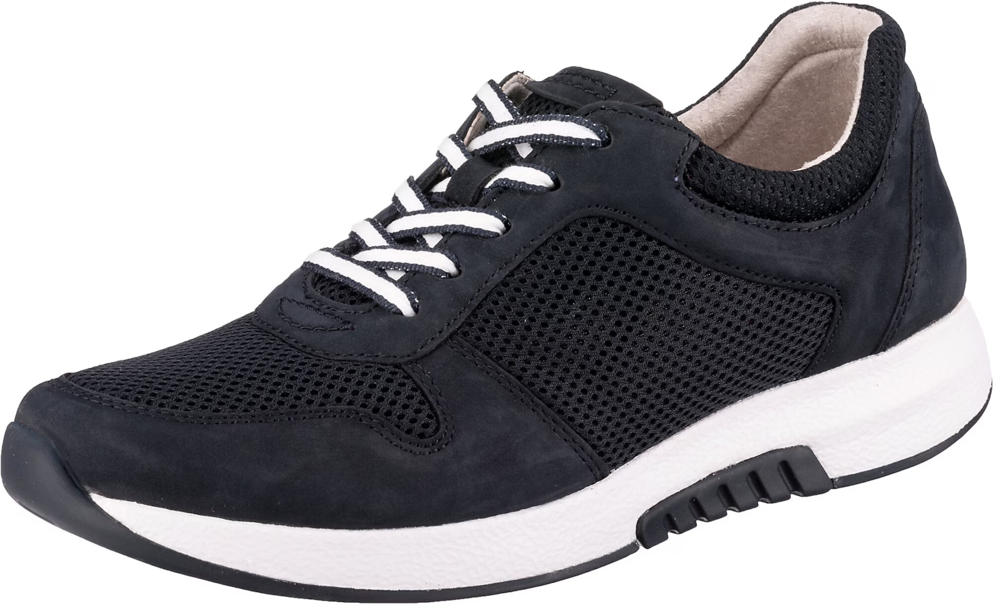 GABOR Sneaker low negru / alb - Pled.ro