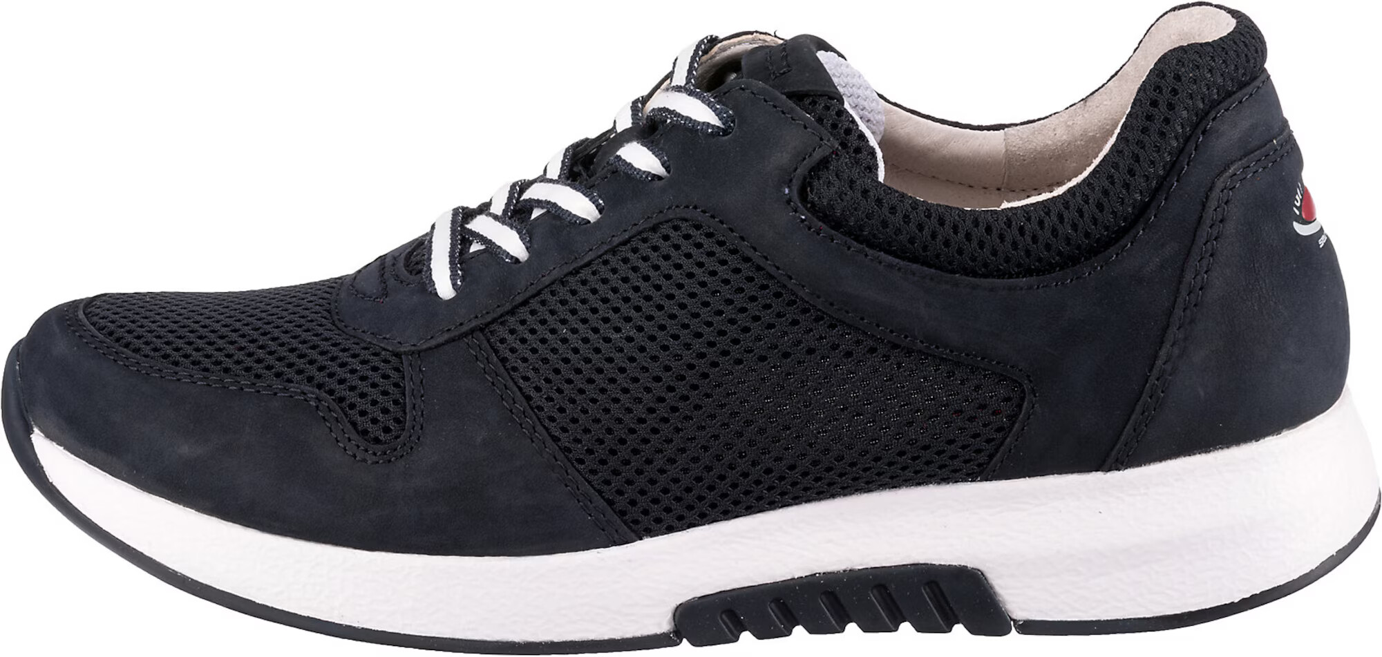 GABOR Sneaker low negru / alb - Pled.ro