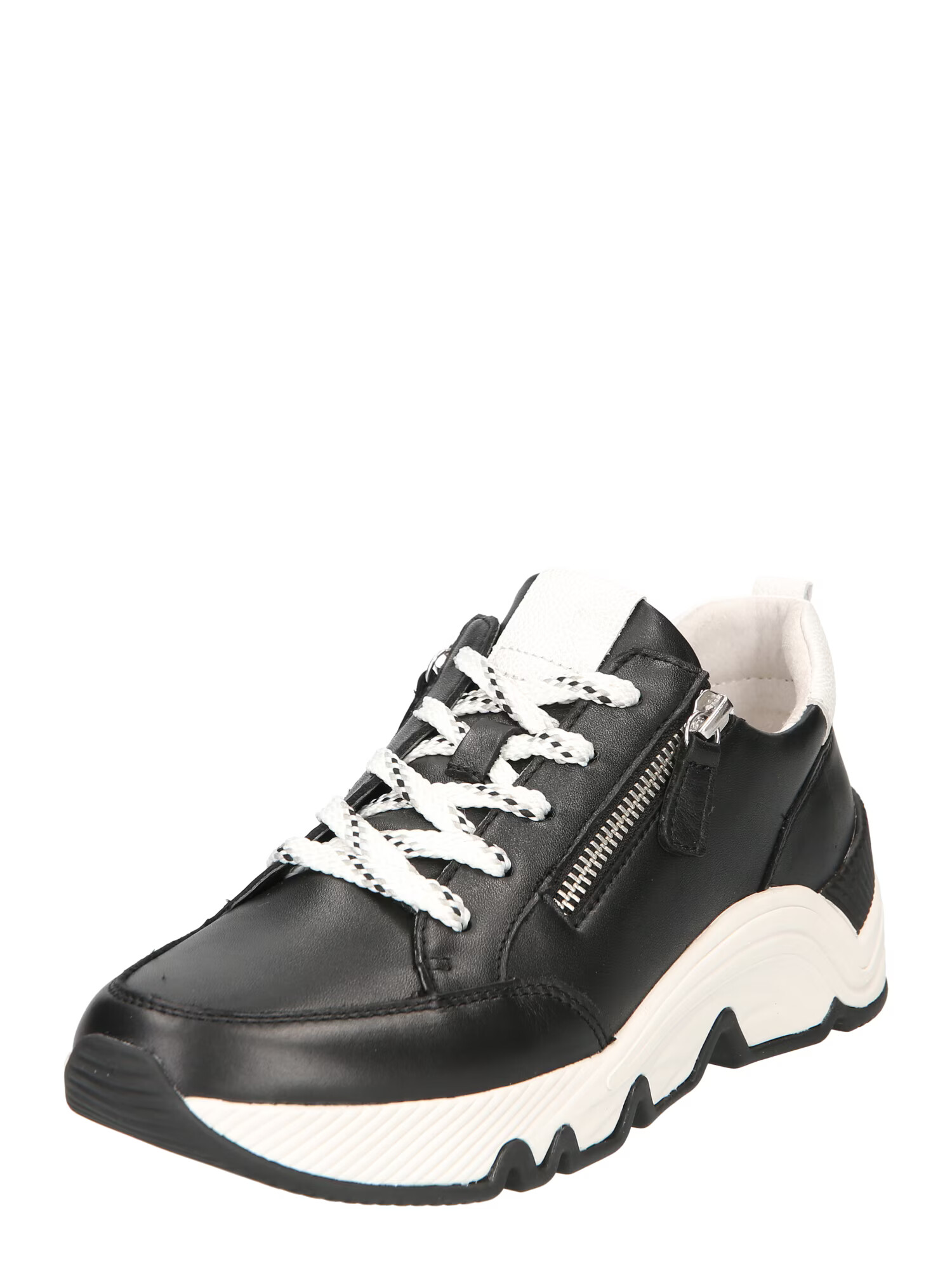 GABOR Sneaker low negru / alb - Pled.ro