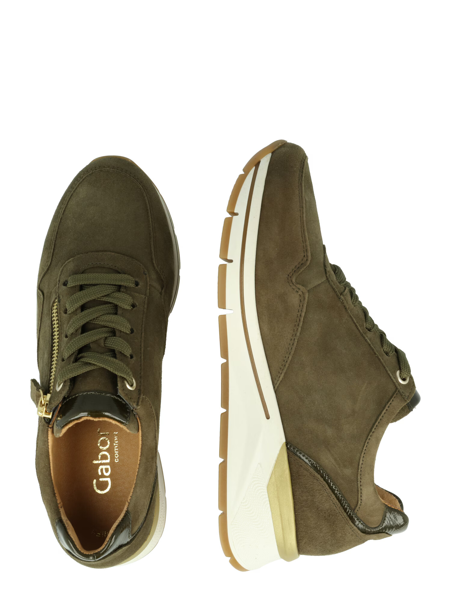 GABOR Sneaker low oliv - Pled.ro