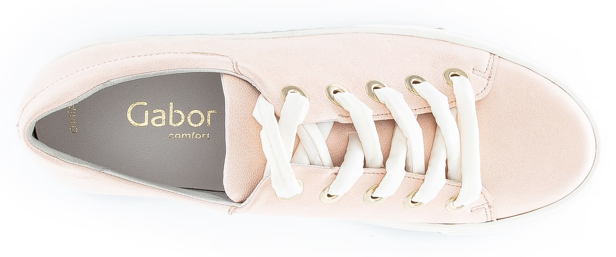 GABOR Sneaker low rosé / alb - Pled.ro