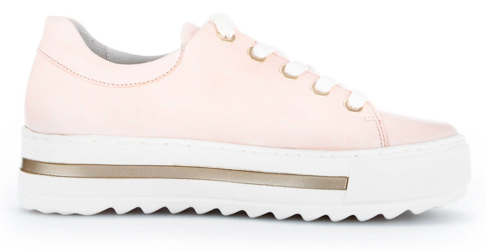 GABOR Sneaker low rosé / alb - Pled.ro