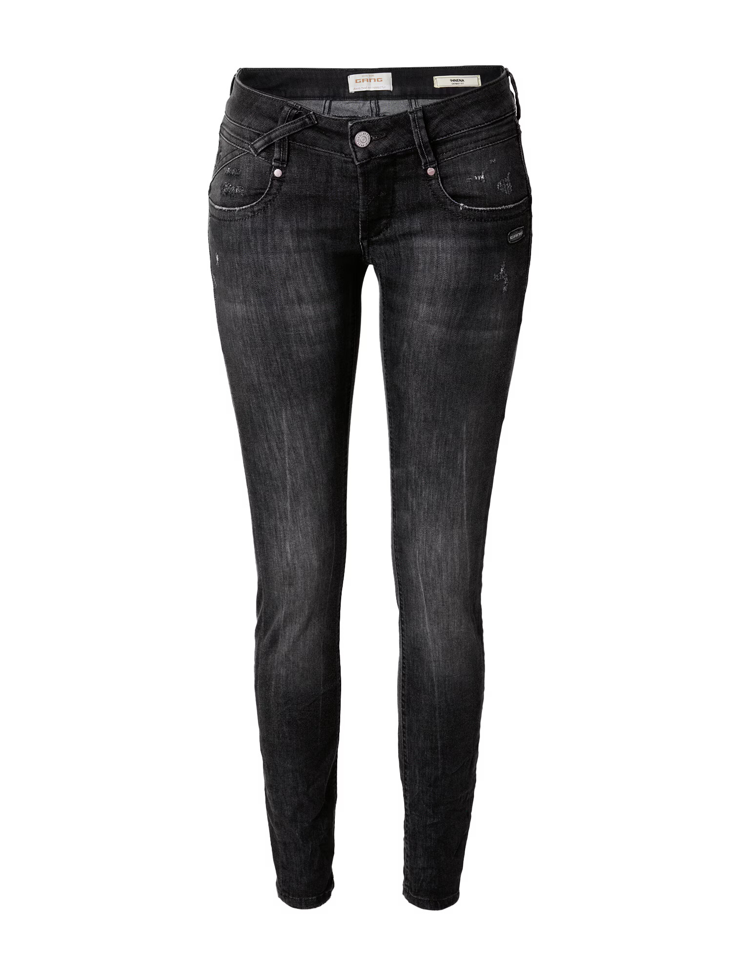 Gang Jeans '94NENA' negru denim - Pled.ro