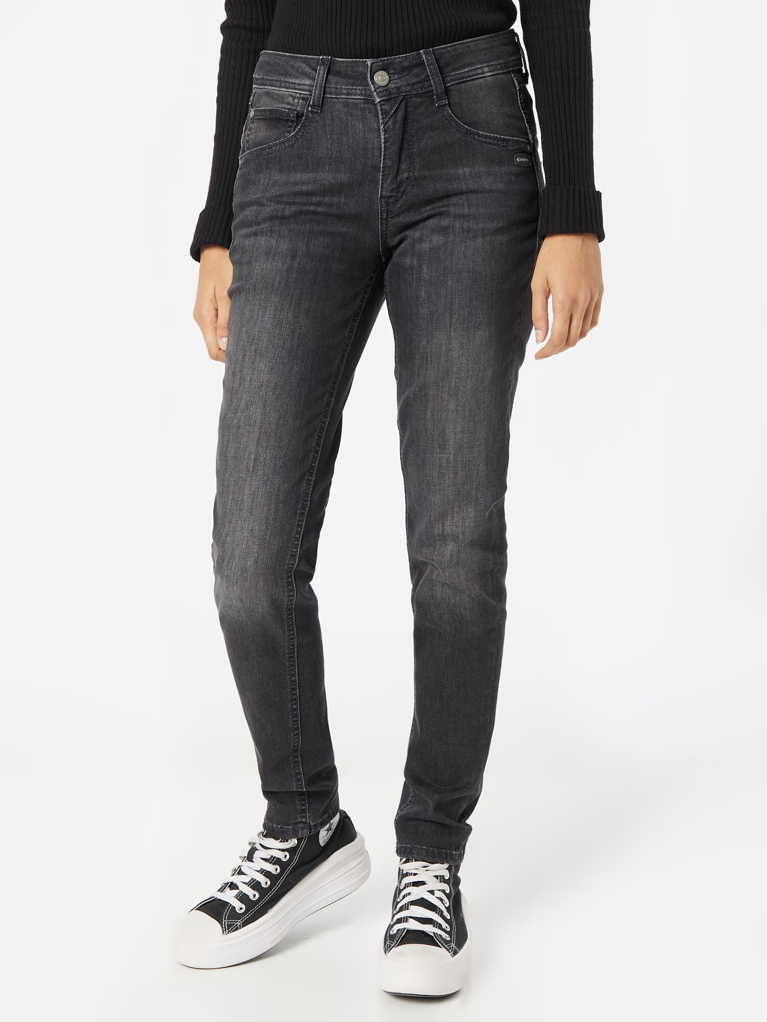 Gang Jeans 'Amelie' negru denim - Pled.ro