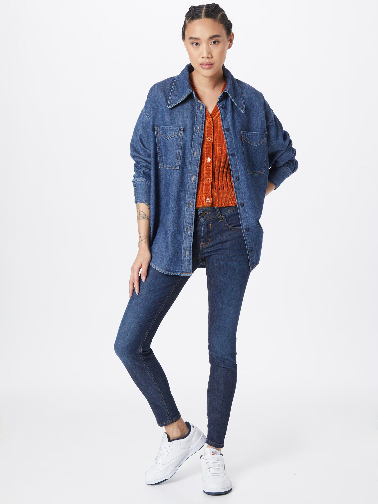 Gang Jeans 'FAYE' albastru denim - Pled.ro