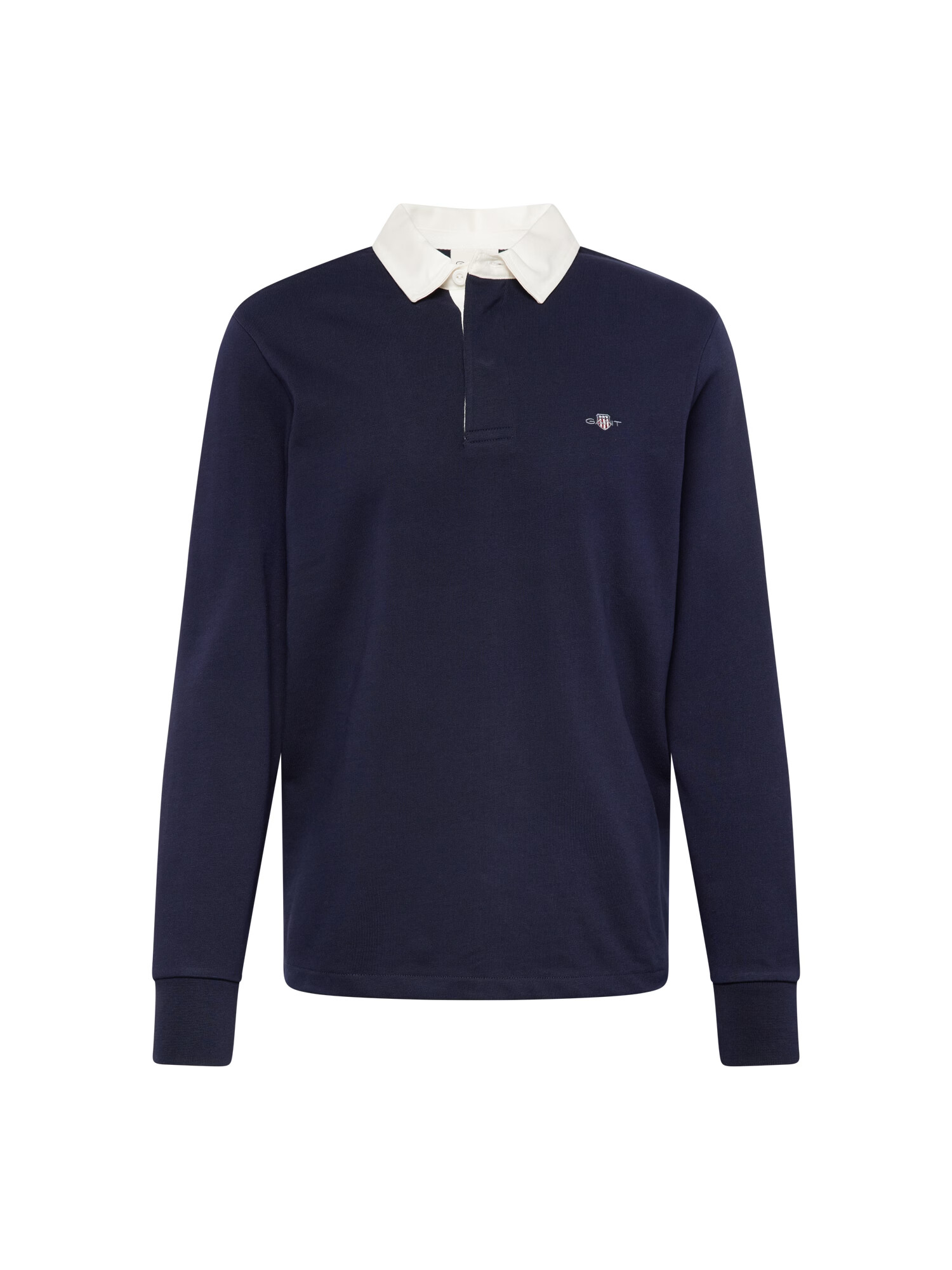 GANT Tricou bleumarin / alb - Pled.ro