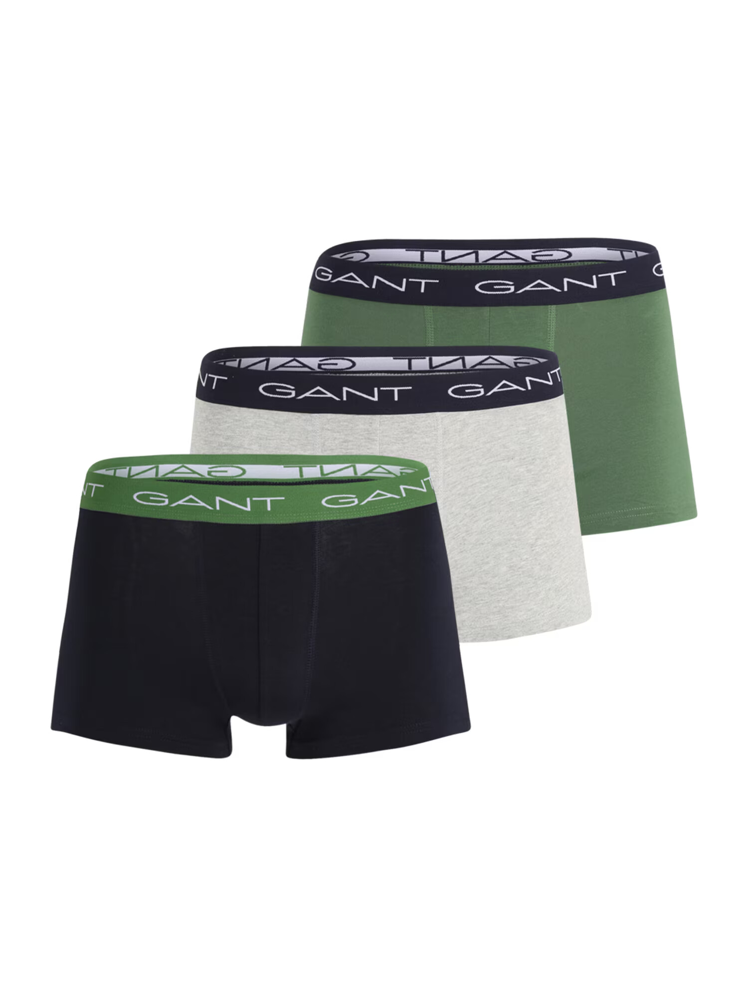 GANT Boxeri bleumarin / gri amestecat / verde / alb - Pled.ro