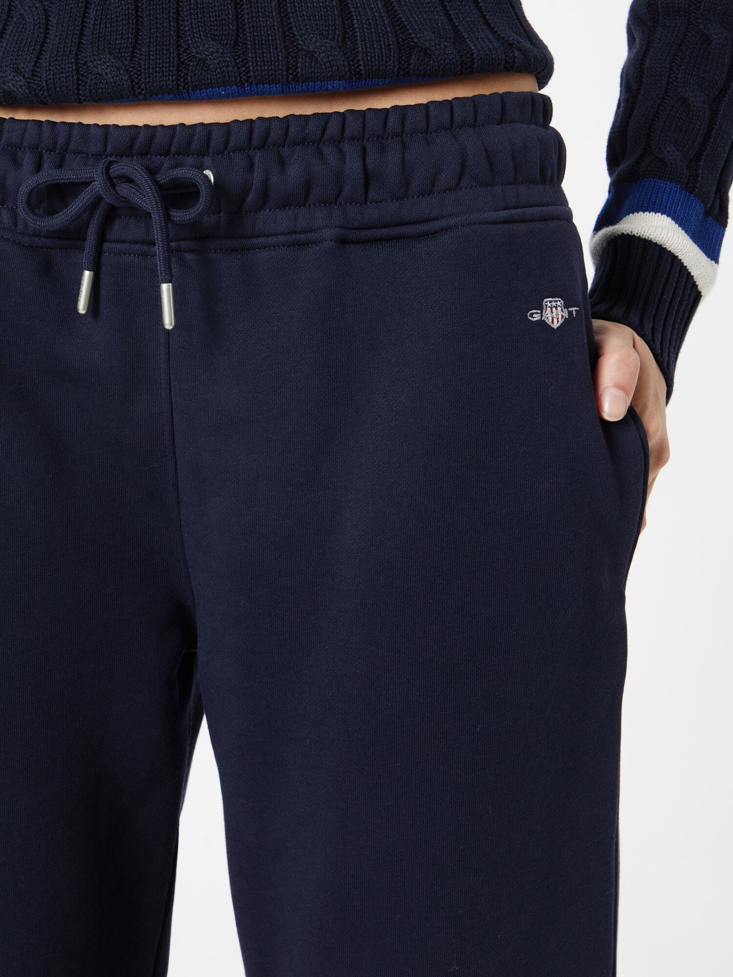 GANT Pantaloni bleumarin - Pled.ro