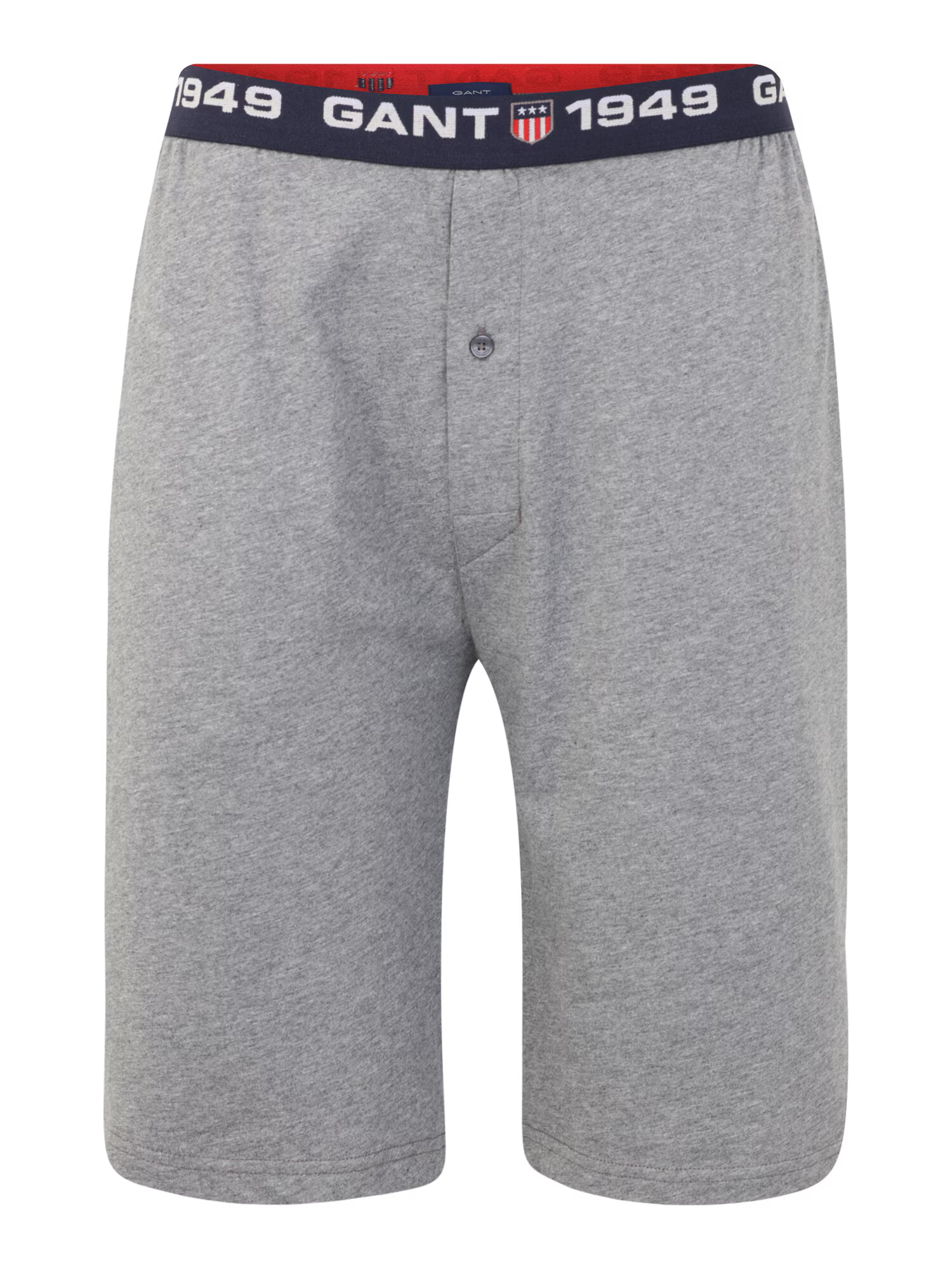 GANT Pantaloni de pijama bleumarin / gri / roșu / alb - Pled.ro