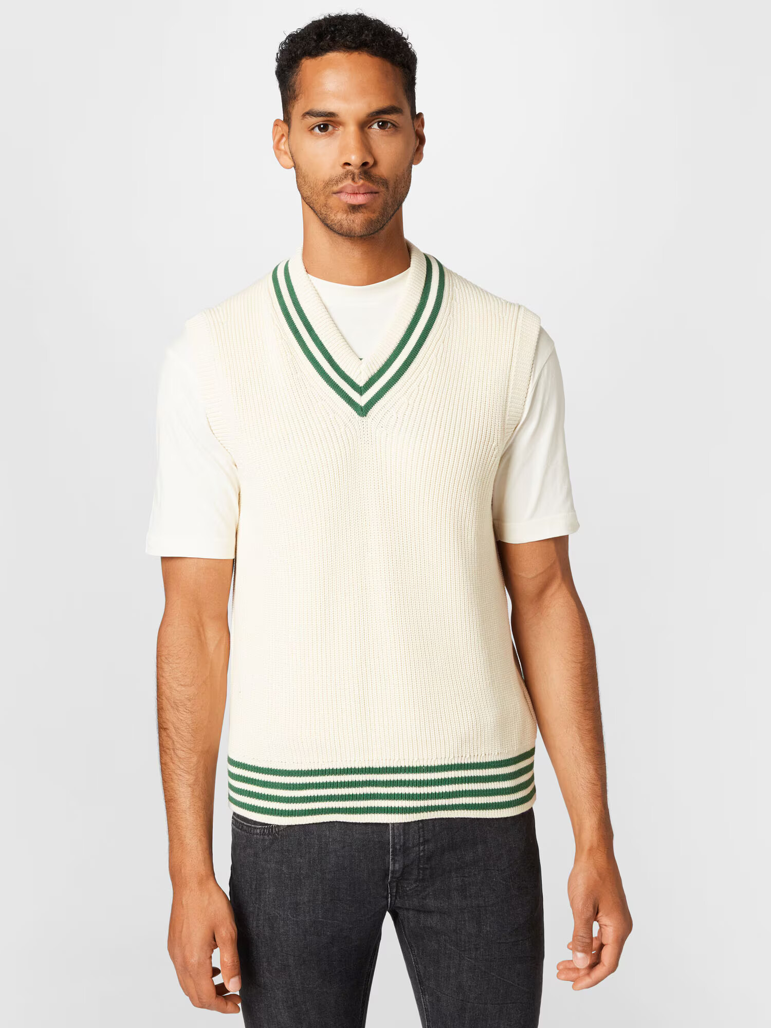 GANT Pullunder crem / verde - Pled.ro