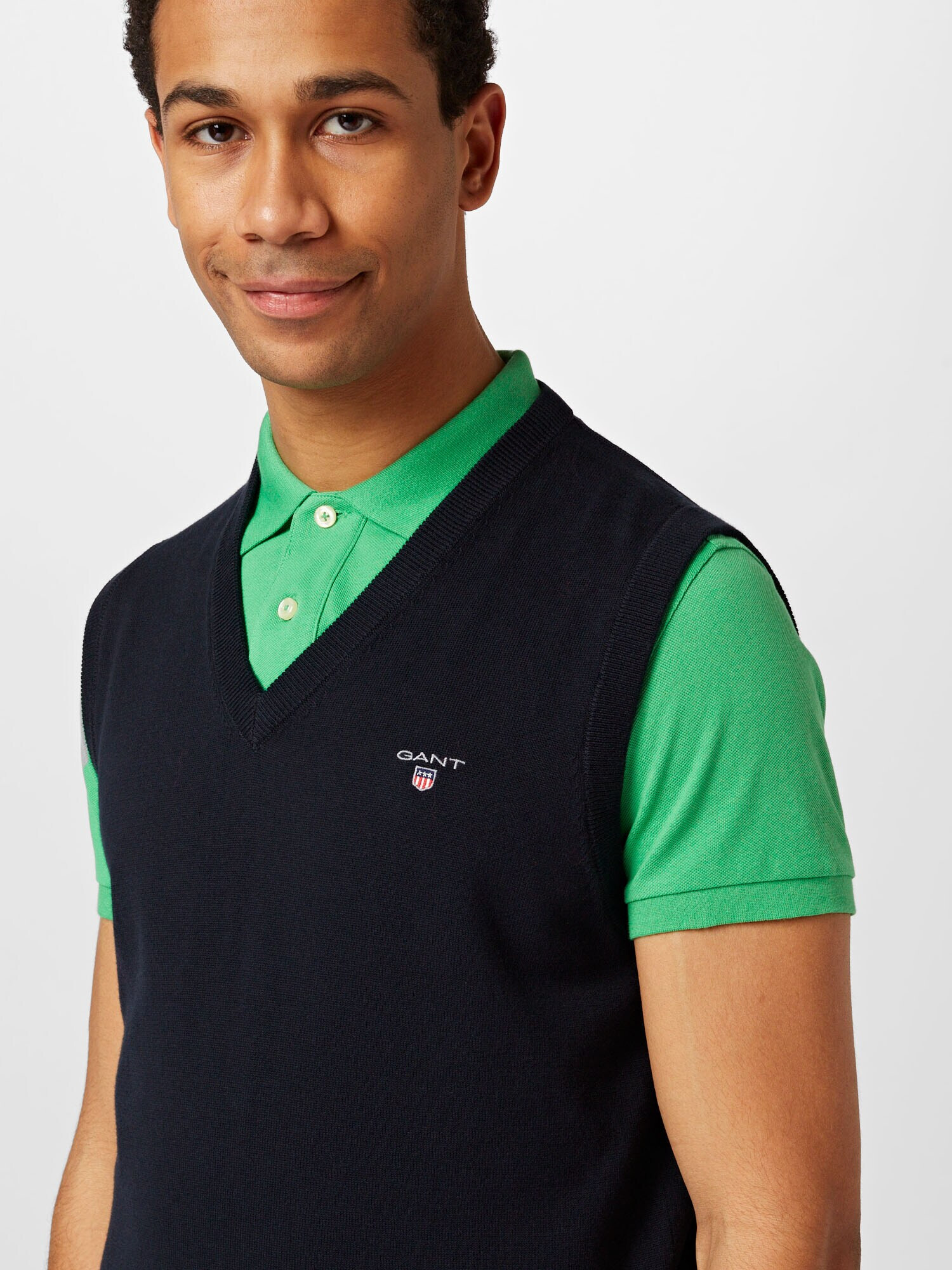 GANT Pulover negru - Pled.ro