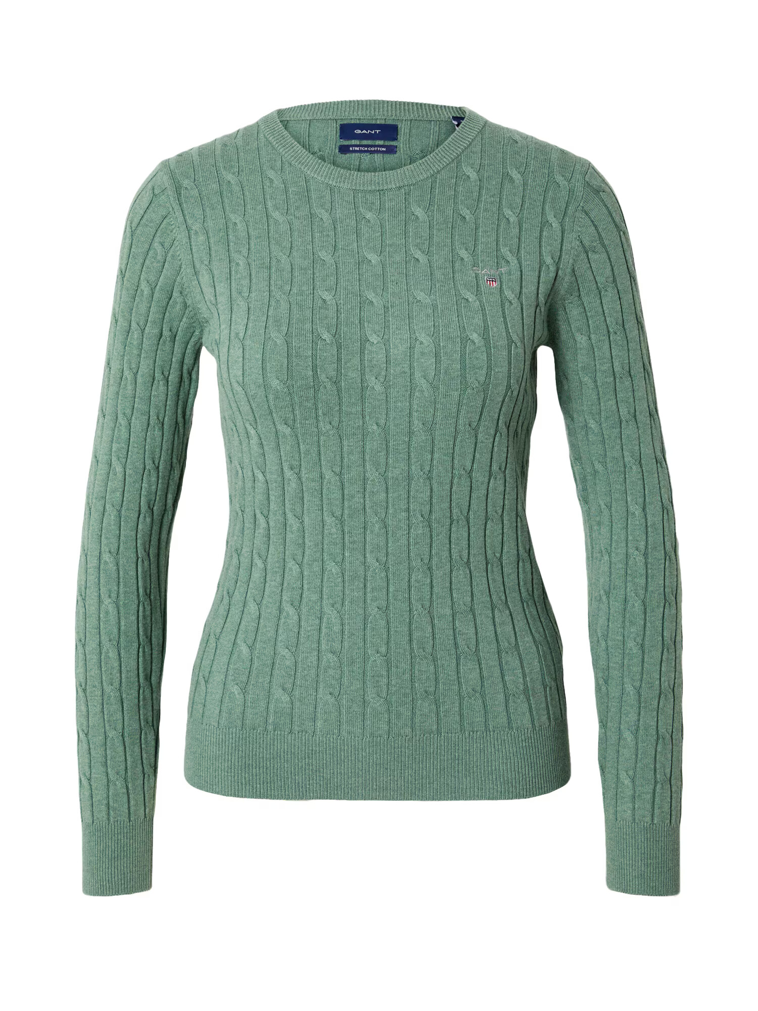 GANT Pulover verde smarald - Pled.ro