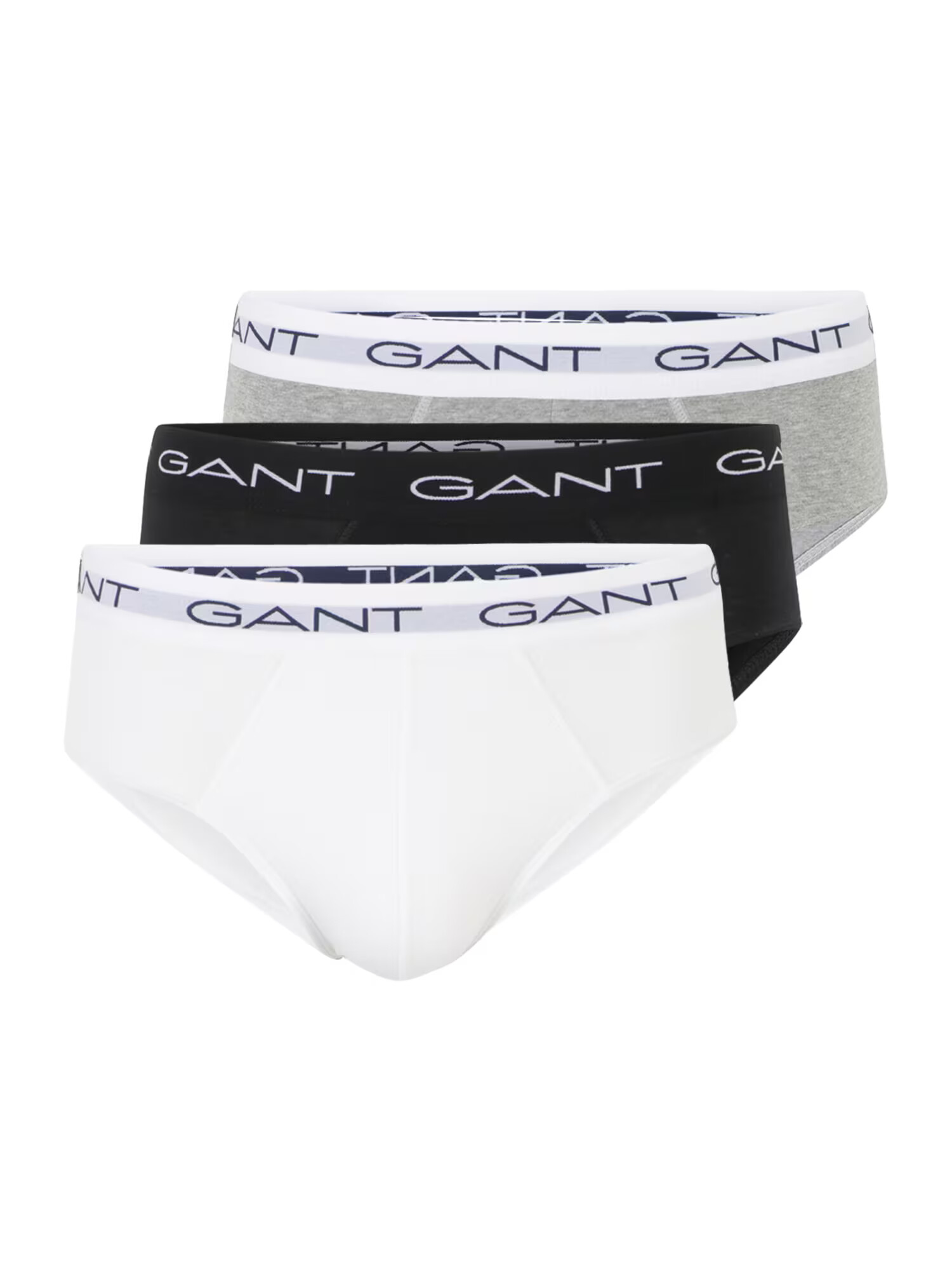 GANT Slip gri / negru / alb - Pled.ro