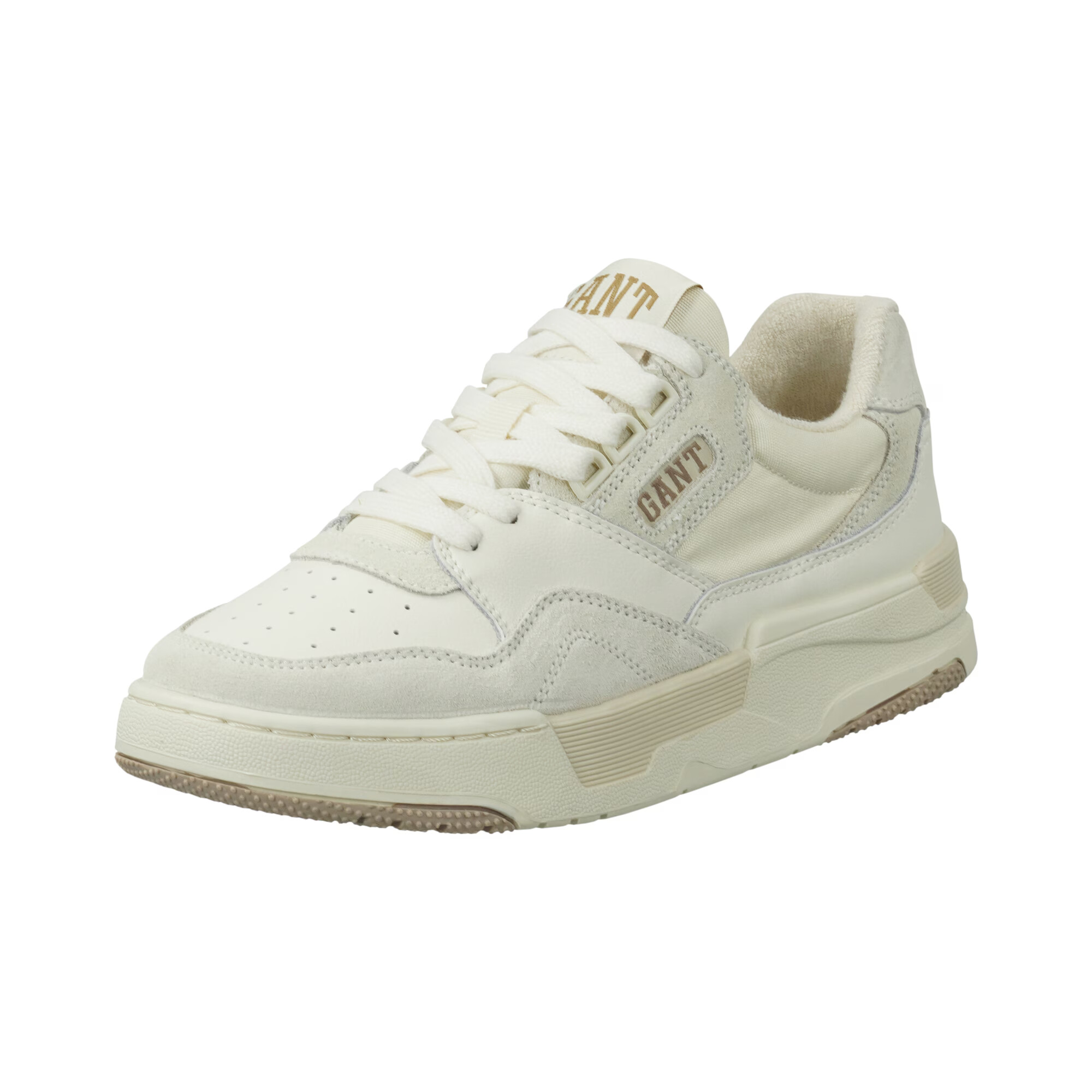 GANT Sneaker low auriu / alb / alb lână - Pled.ro