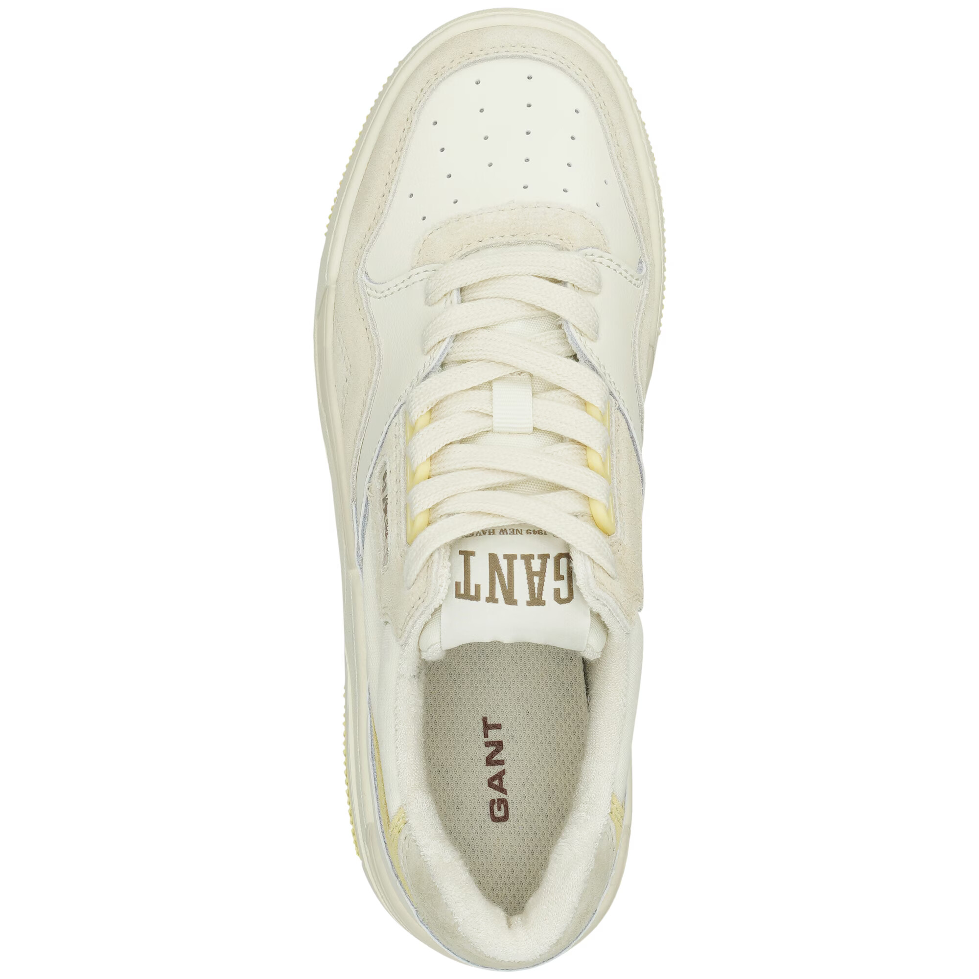 GANT Sneaker low bej / galben / alb murdar - Pled.ro